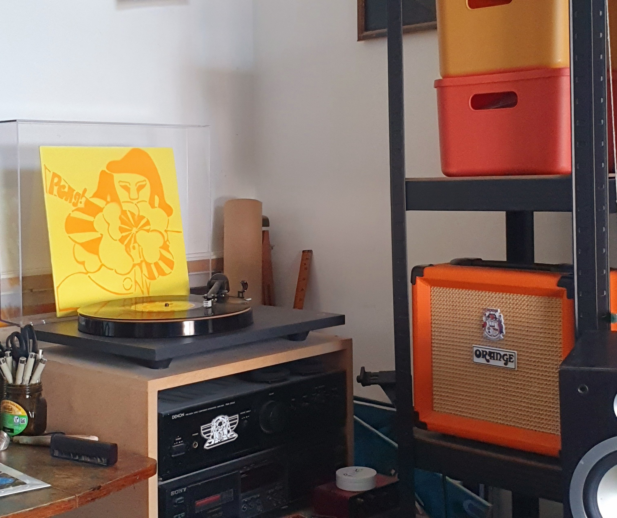 Stereolab's early albums Peng and Switched On