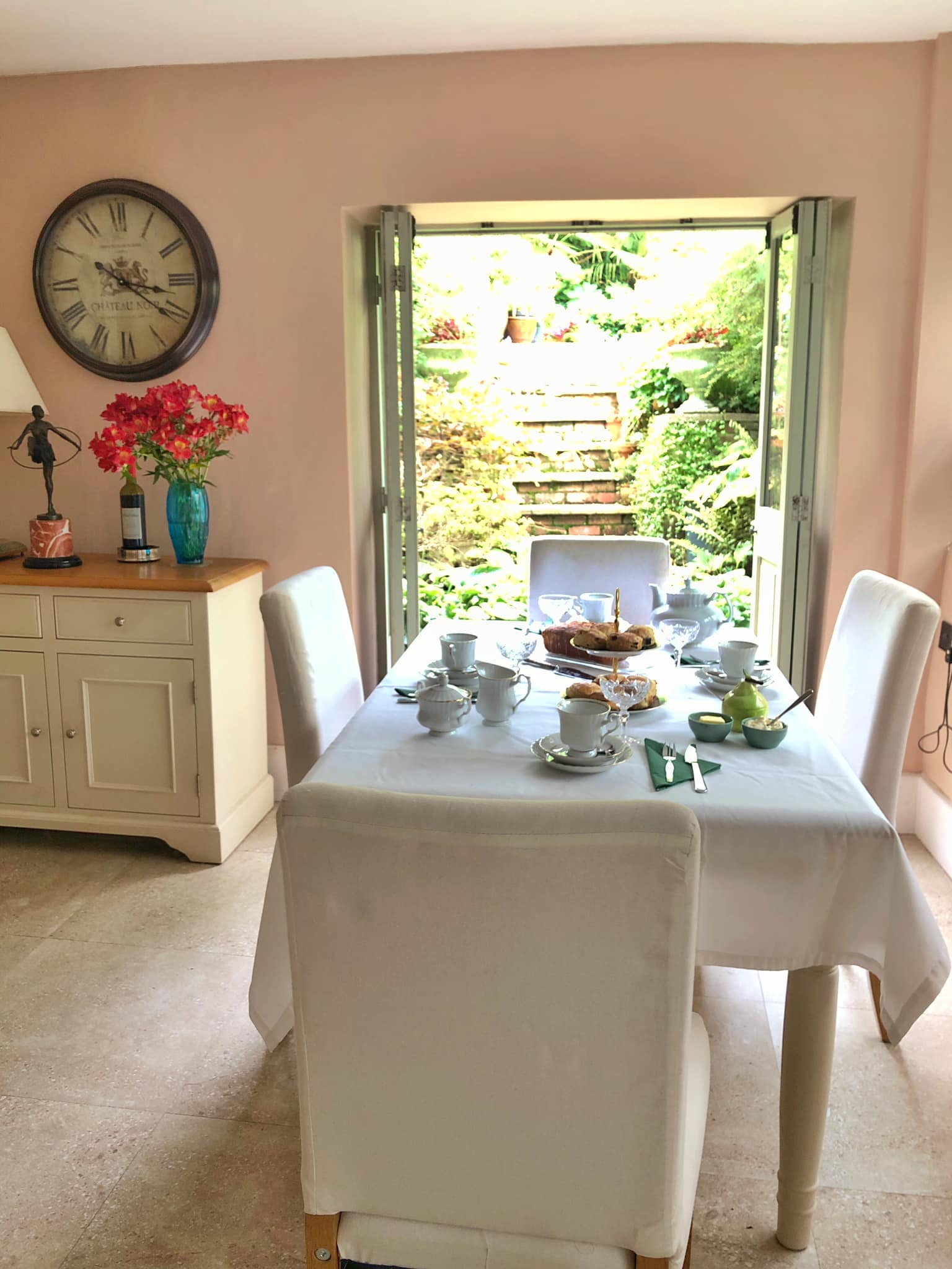Pop into our garden summerhouse tea-room for a tasty treat. You 
