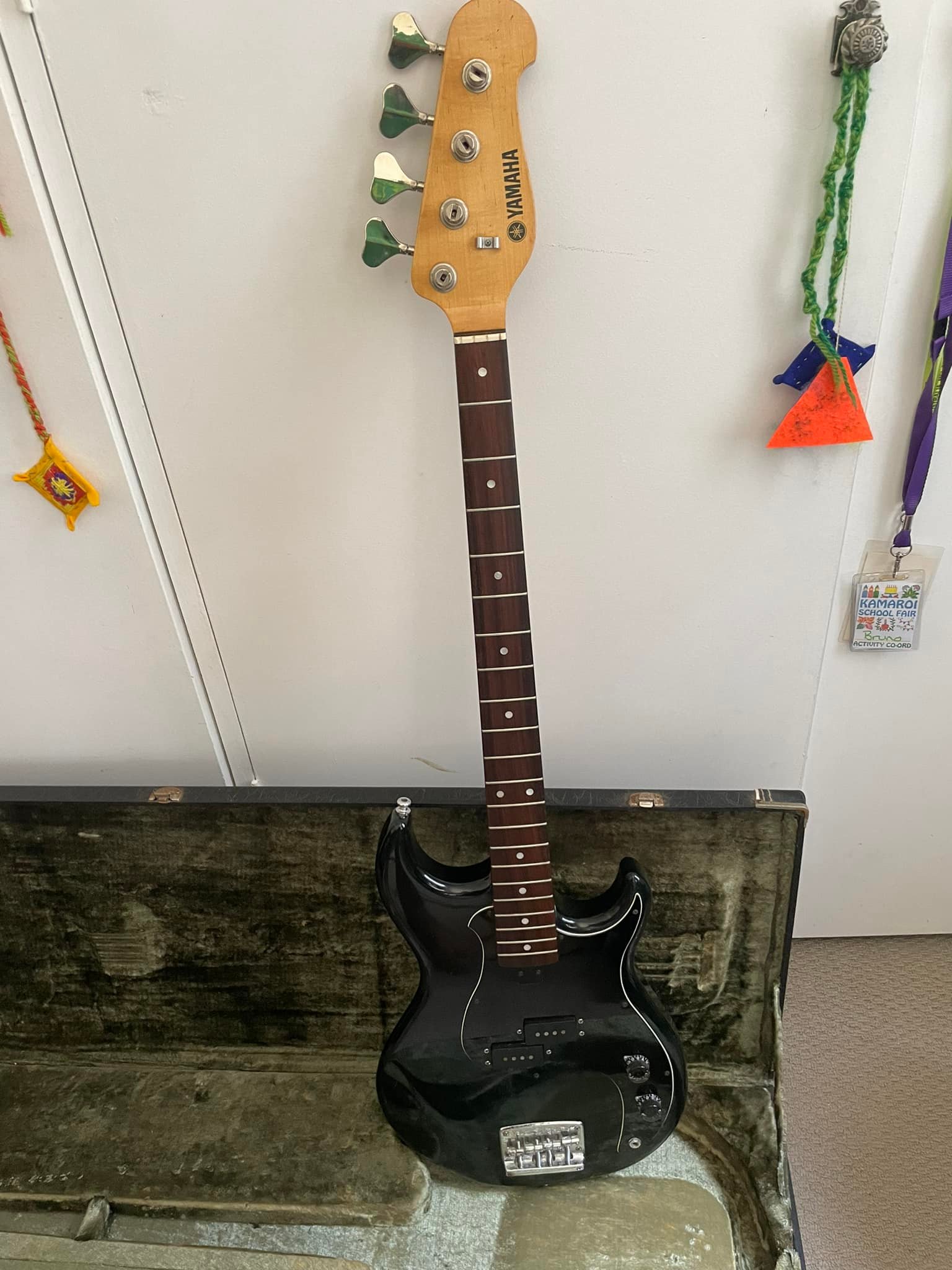 1978 Camel Tour bass with rare black finish and high-end specs