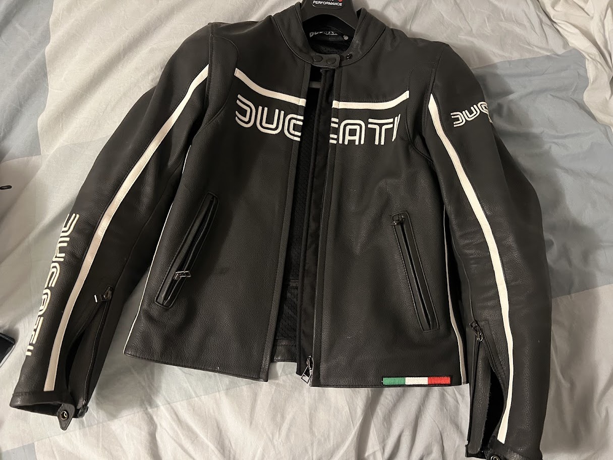 Ducati Dainese leather suit from WSBK era for sale