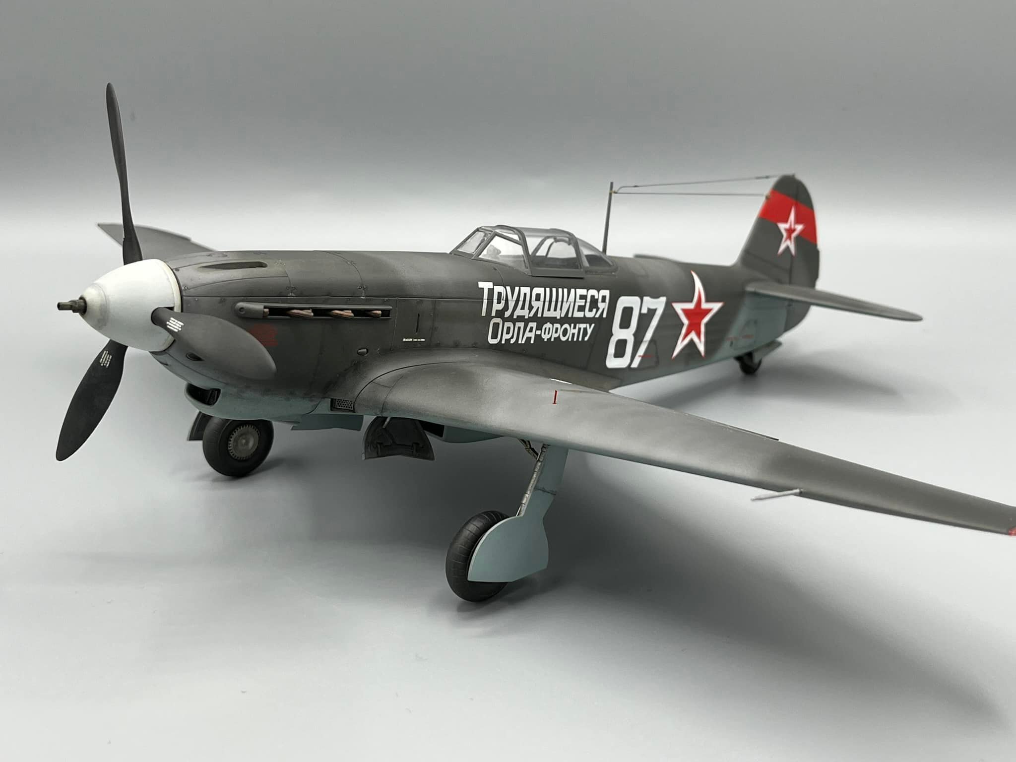 ICM 1/32 scale Yak-9T model kit review