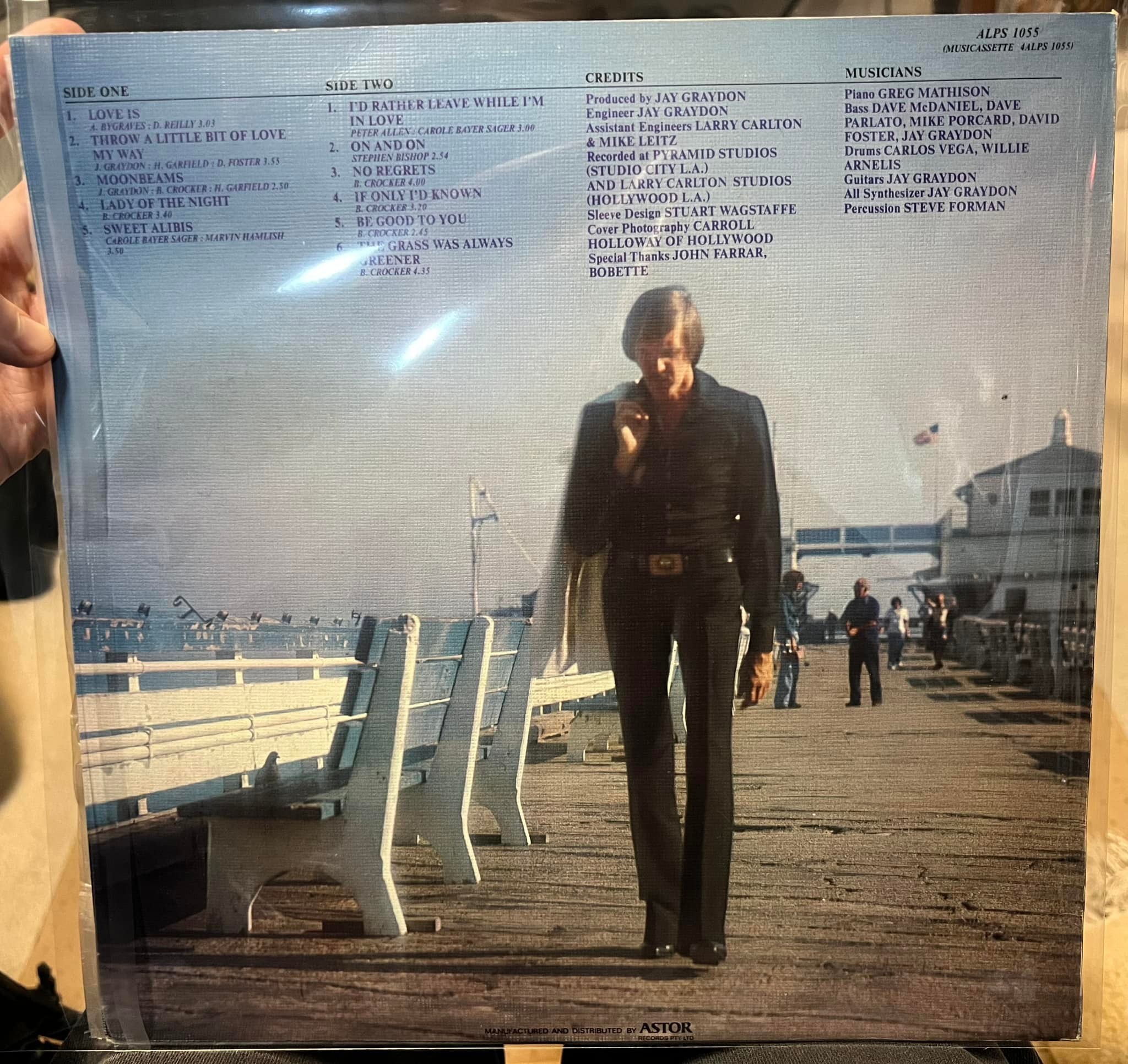 Rare 1977 Barry Crocker album found, a soft rock gem