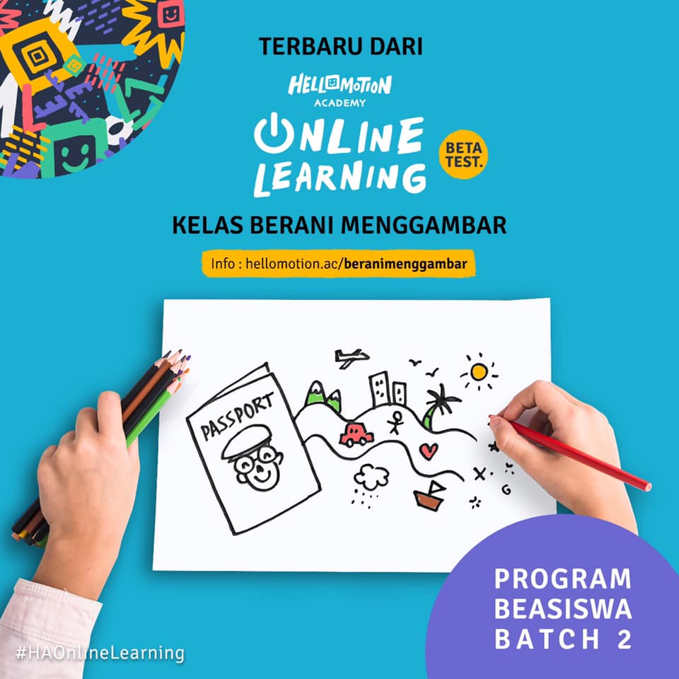 HelloMotion ID - Semua orang bisa menggambar. Yuk ikutan...