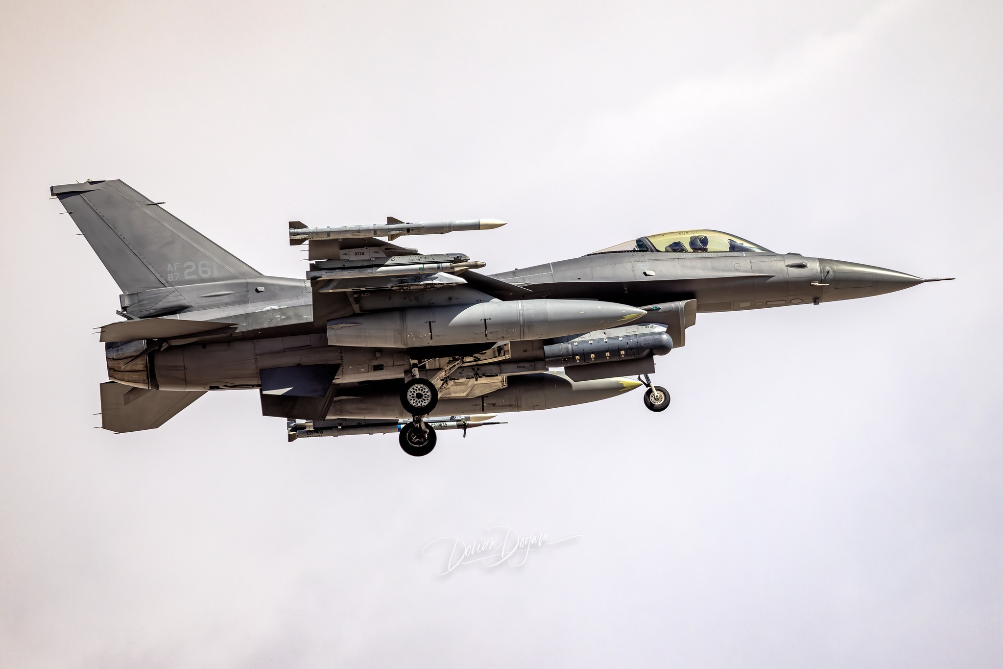 F-16 Fighting Falcon & C-5 Galaxy at Kelly AFB ? by MSgt. Dave 