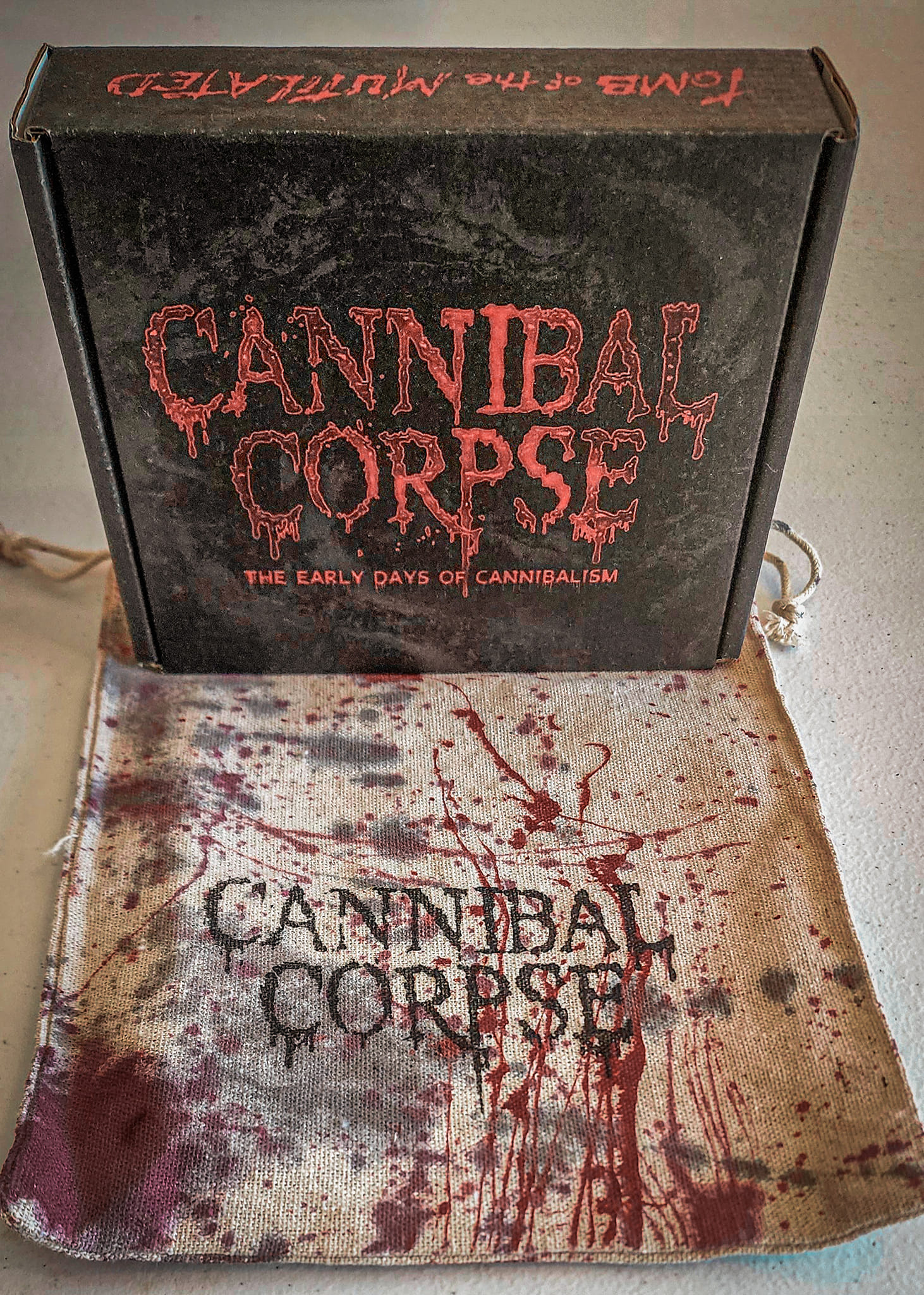 Limited edition cassette box set of first four albums