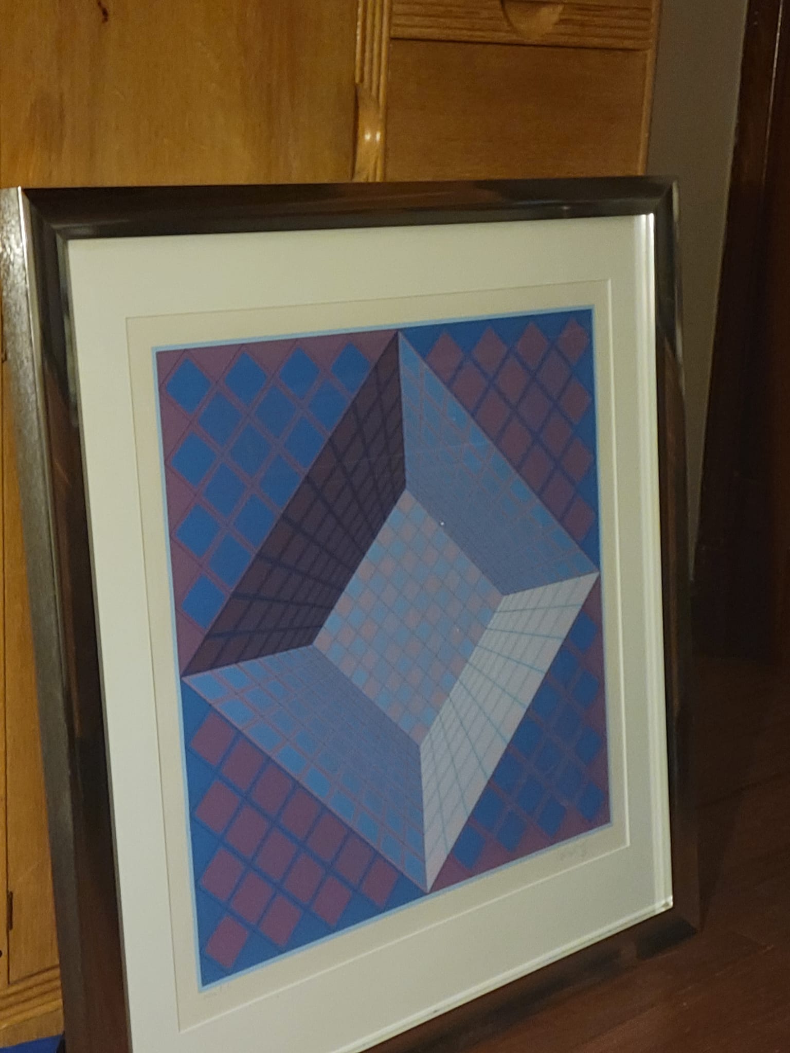 Does anyone know the value of this? Artist is Victor Vasarely