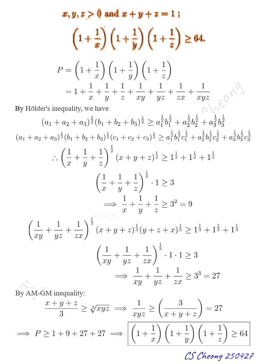Hölder's inequality❤️🌹♥️ The history of Hölder's inequality