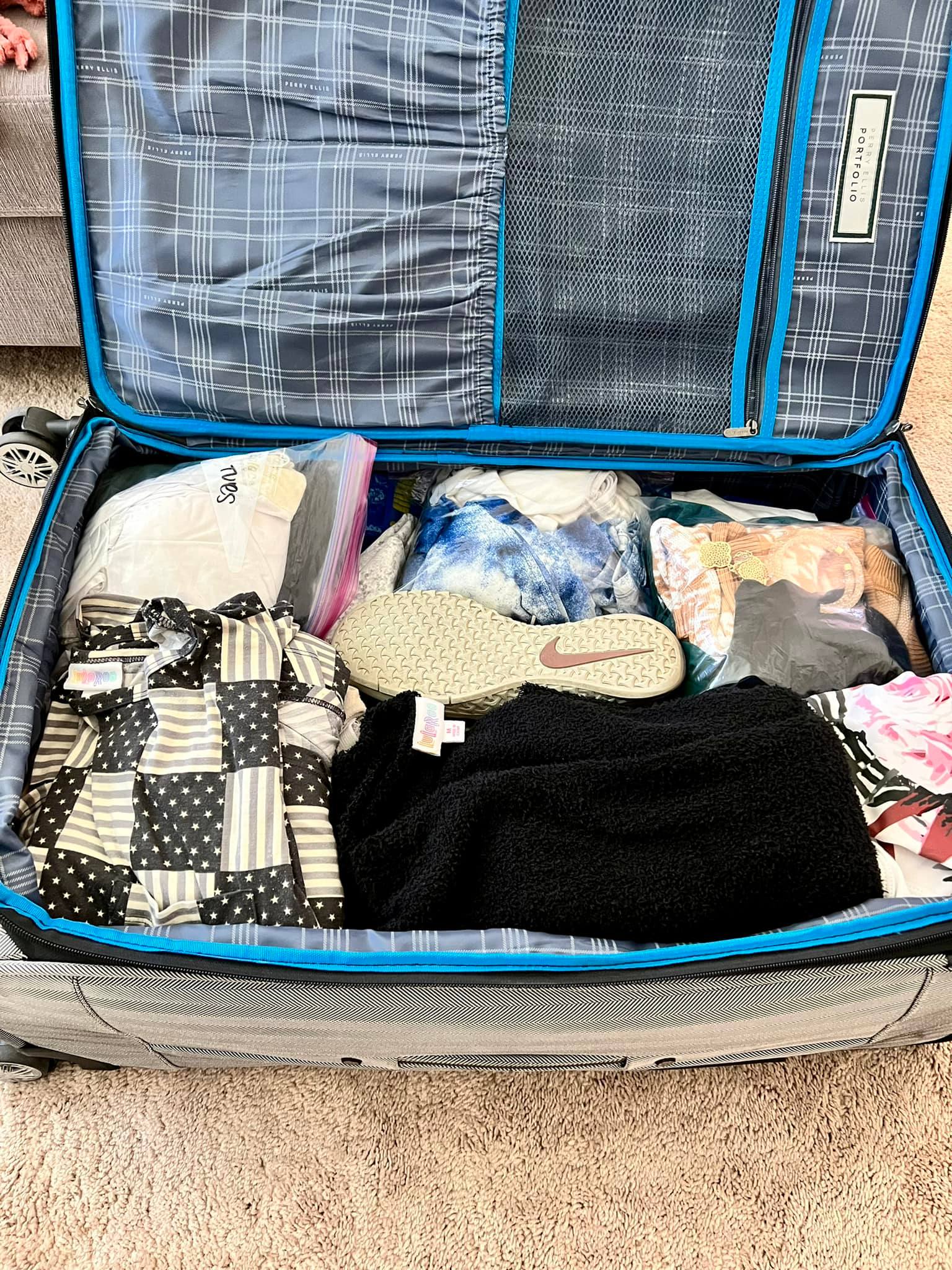 I pack options for “just in case.???