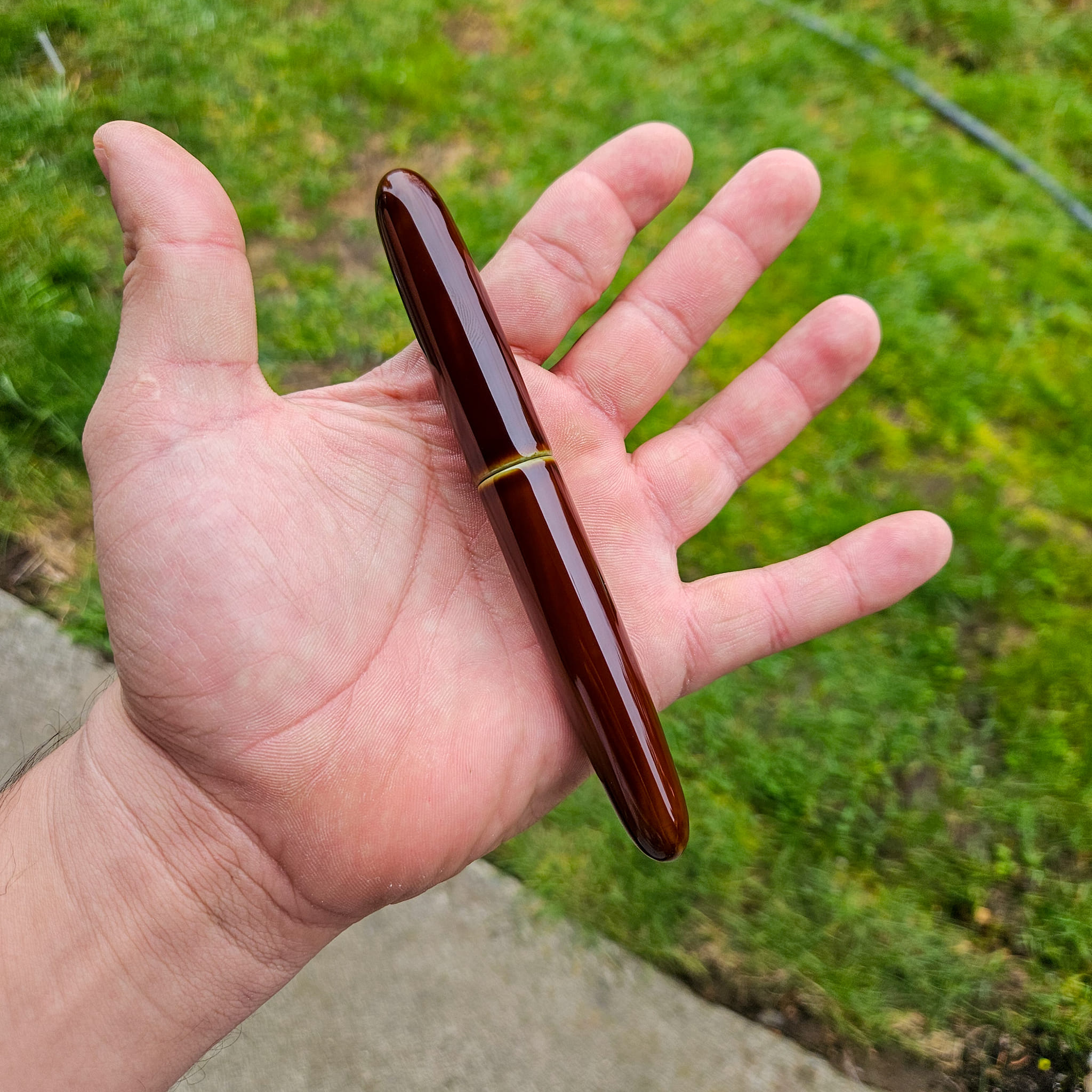 Nakaya 17mm Cigar Pen in Heki-Tamenuri Fountain Pen Acquisition