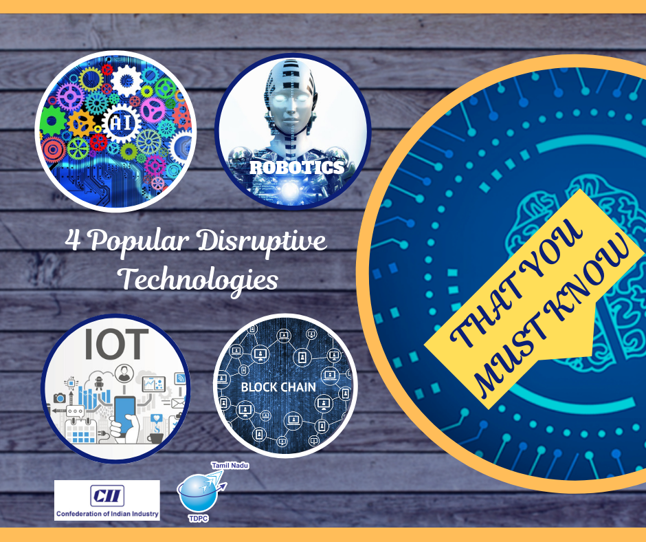 TNTDPC - 4 Popular Disruptive Technologies That you must know… AI ...