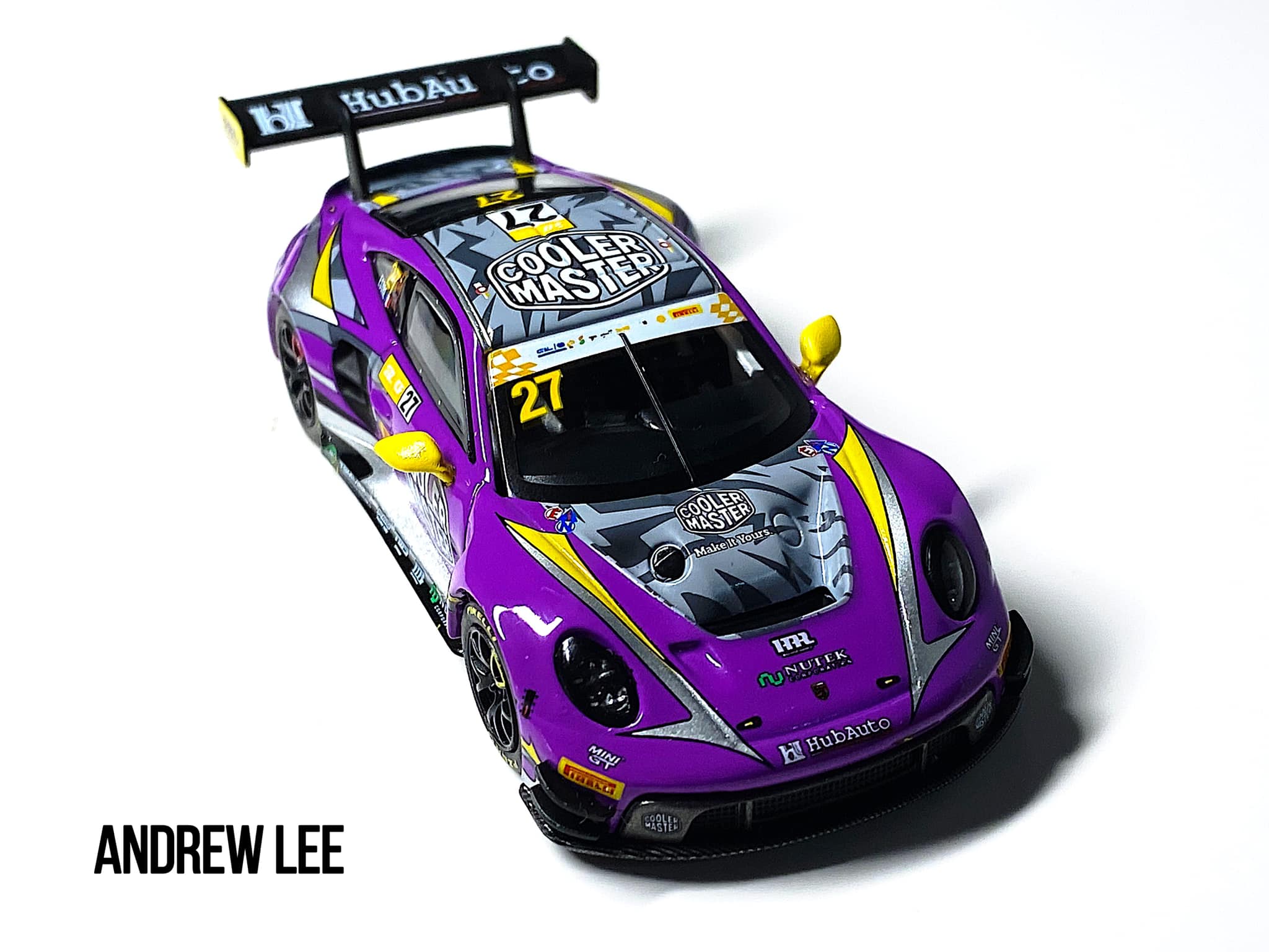 Mini GT Porsche 911 GT3 R at 2023 Macau Grand Prix