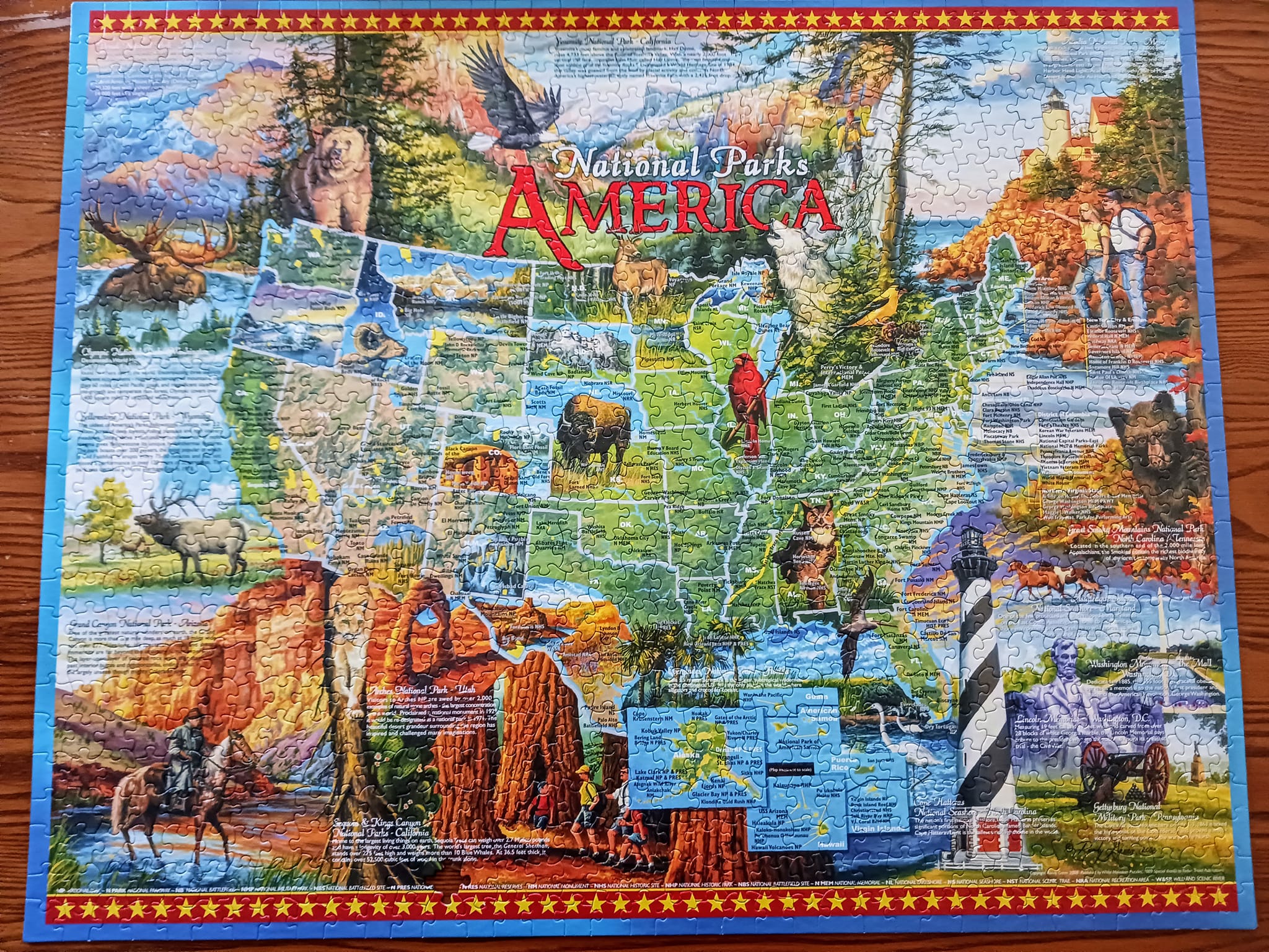 The National Parks. All 62 National Parks are available as posters 