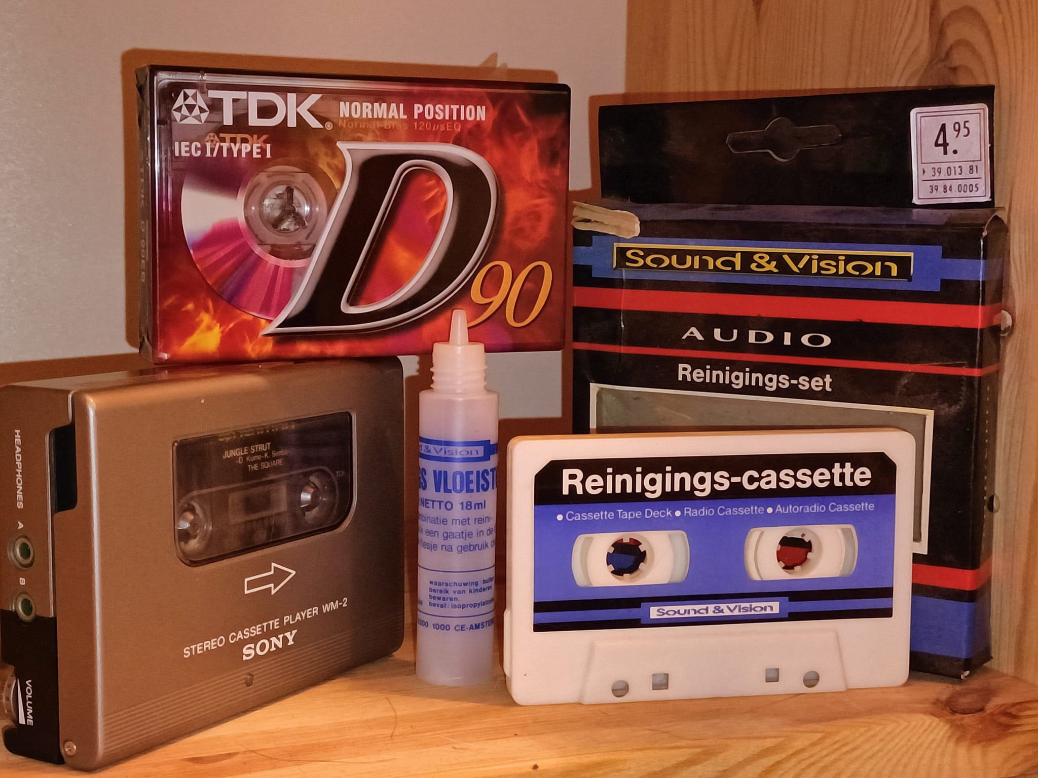 What dull thing did you do with your old cassettes?