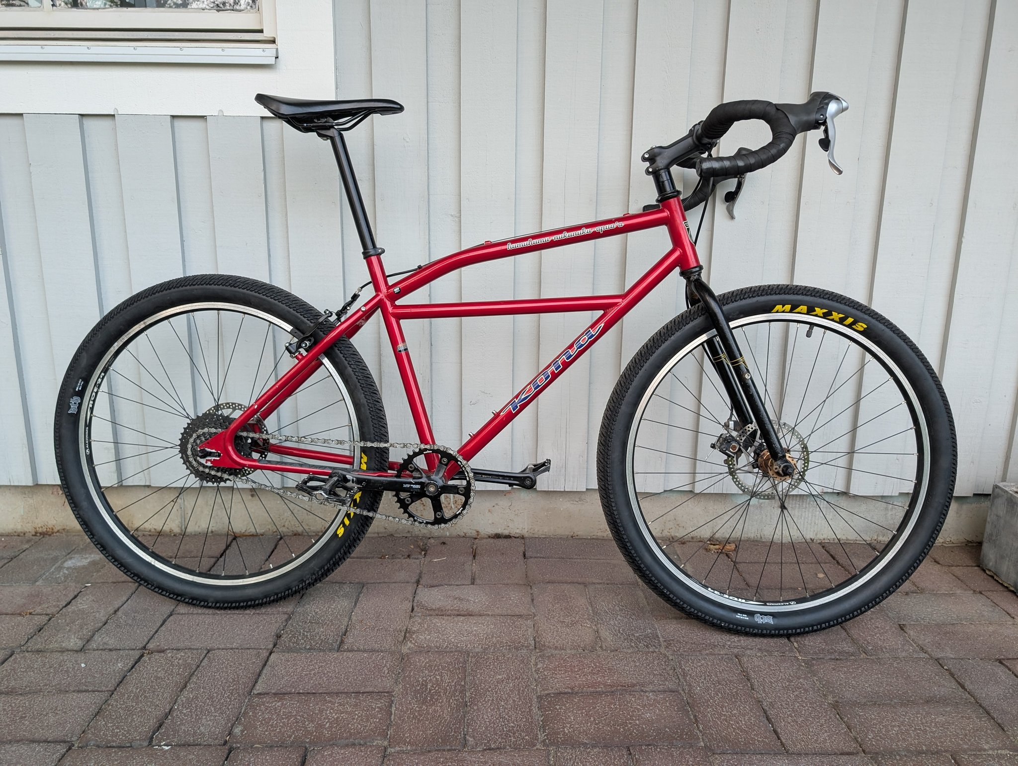 Kona humuhumu-nukunuku-apua'a converted to 650b with disc brakes