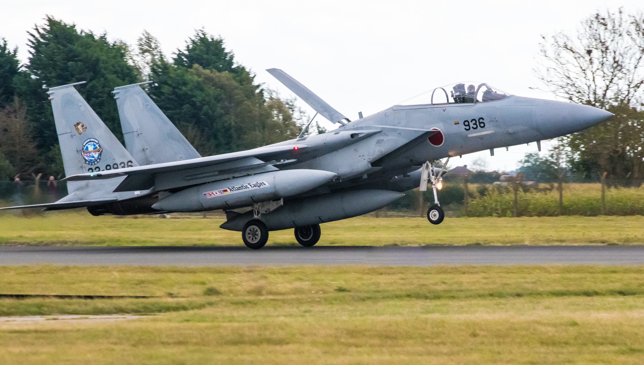 RAF Coningsby Spotters Group | Todays arrivals of the Japanese, 2 x F ...