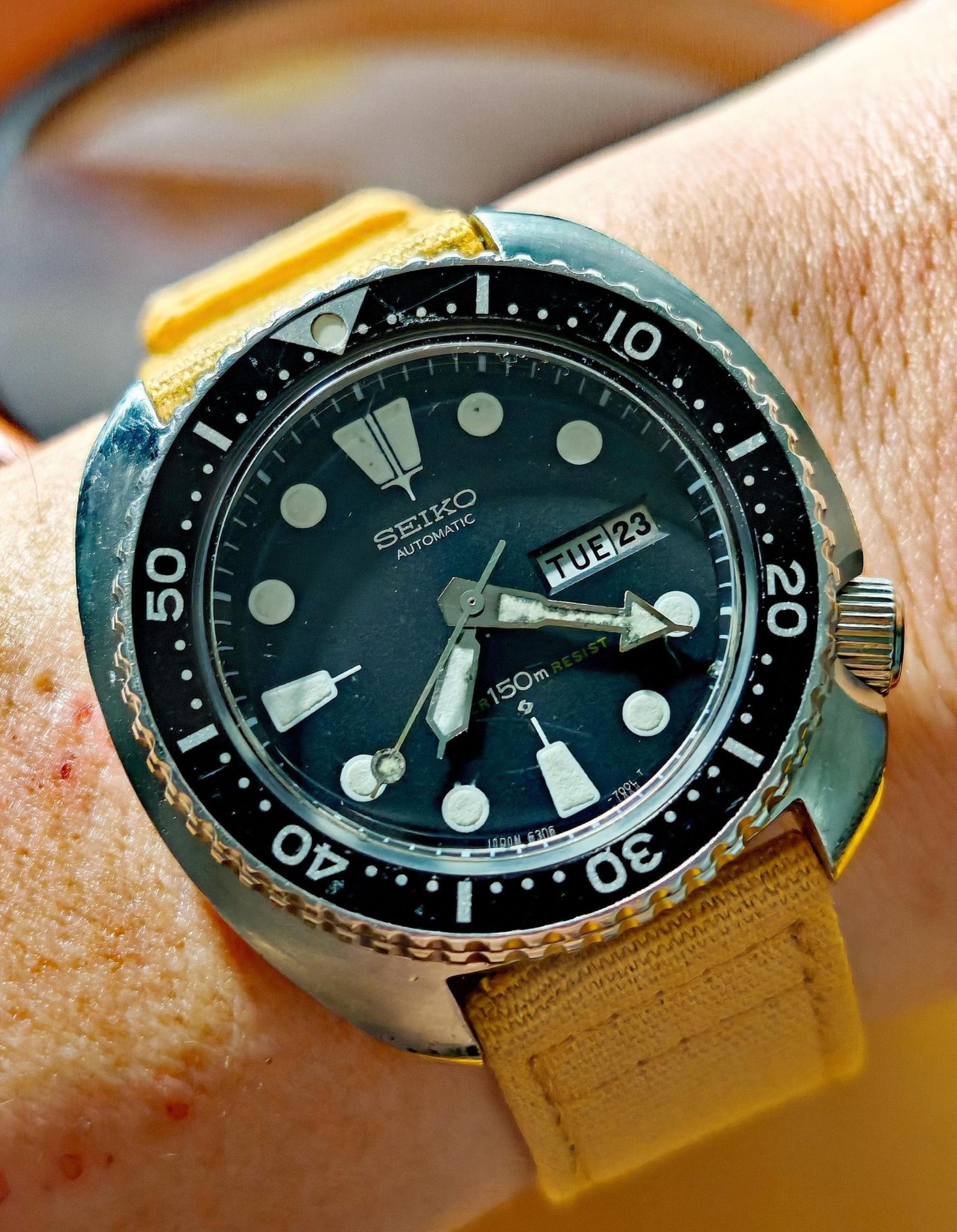 Seiko Turtle 6306-7001 dive watch review
