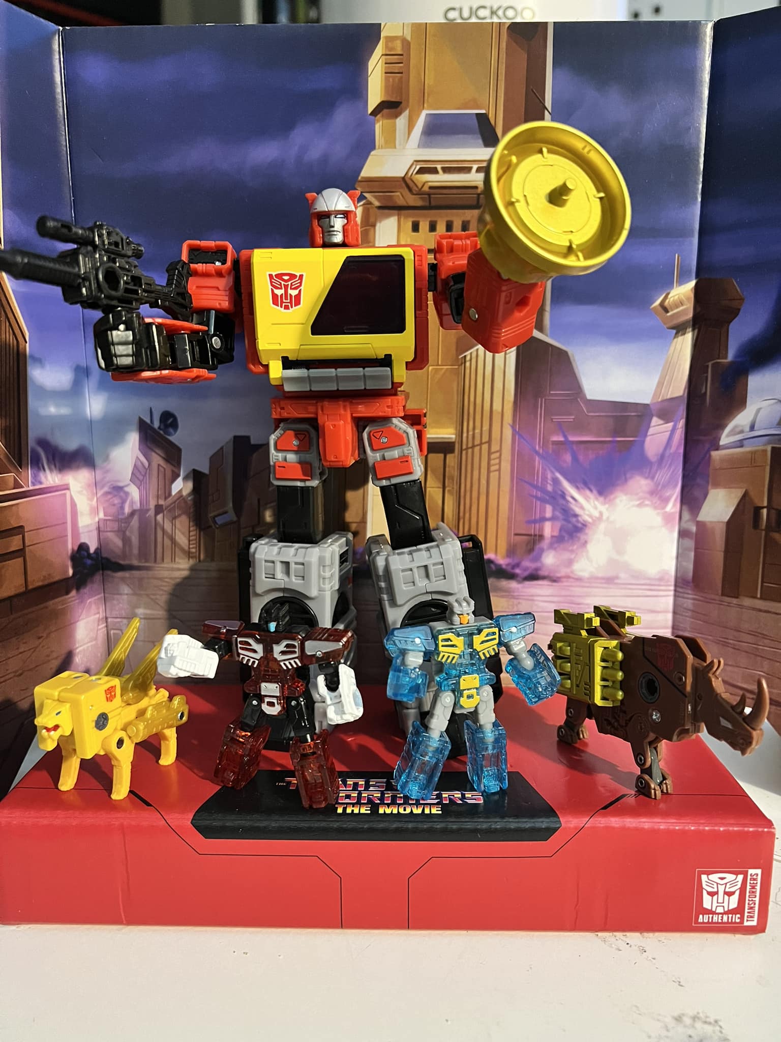 3D DIY Arm Cover Upgrade Kit For Legacy Eject & Rewind Blaster - Transformers Kingdom Series 8 thumbnail image