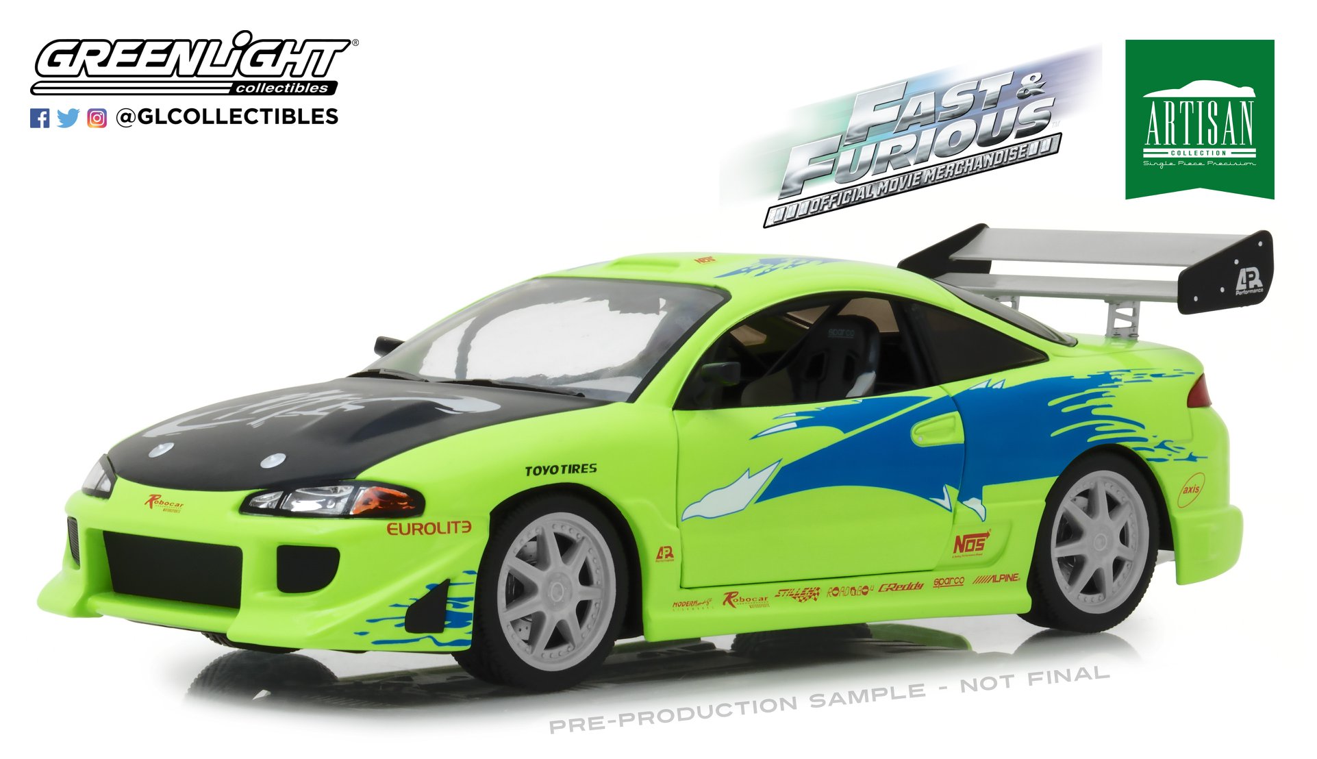 Check out this GreenLight Collectibles Fast & Furious 1:18 scale
