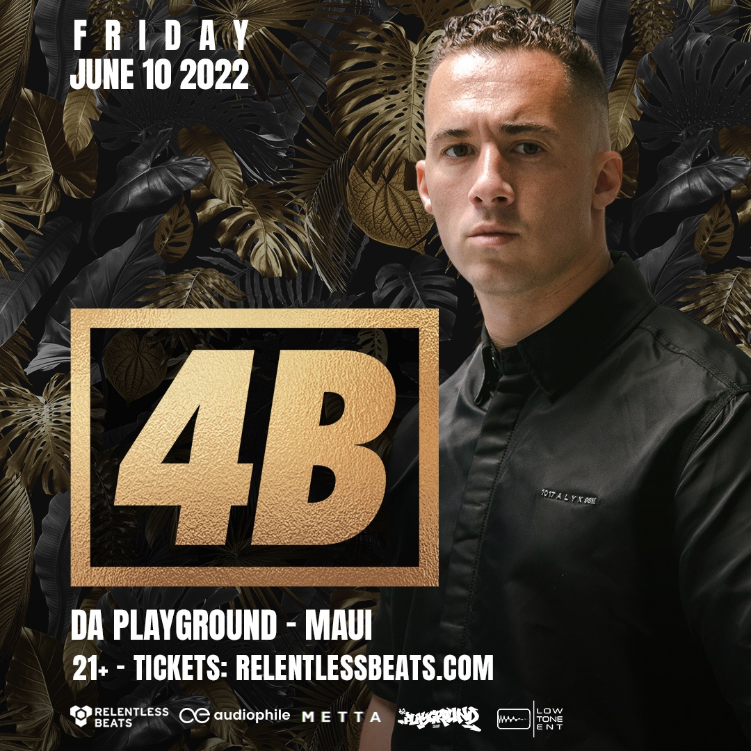 Relentless Beats Showannounce Get Ready To Pop Dat To Jersey Club Music 4b Is Coming To Da Playground On 6 10 And You Won T Want To Miss This Tickets Onsale