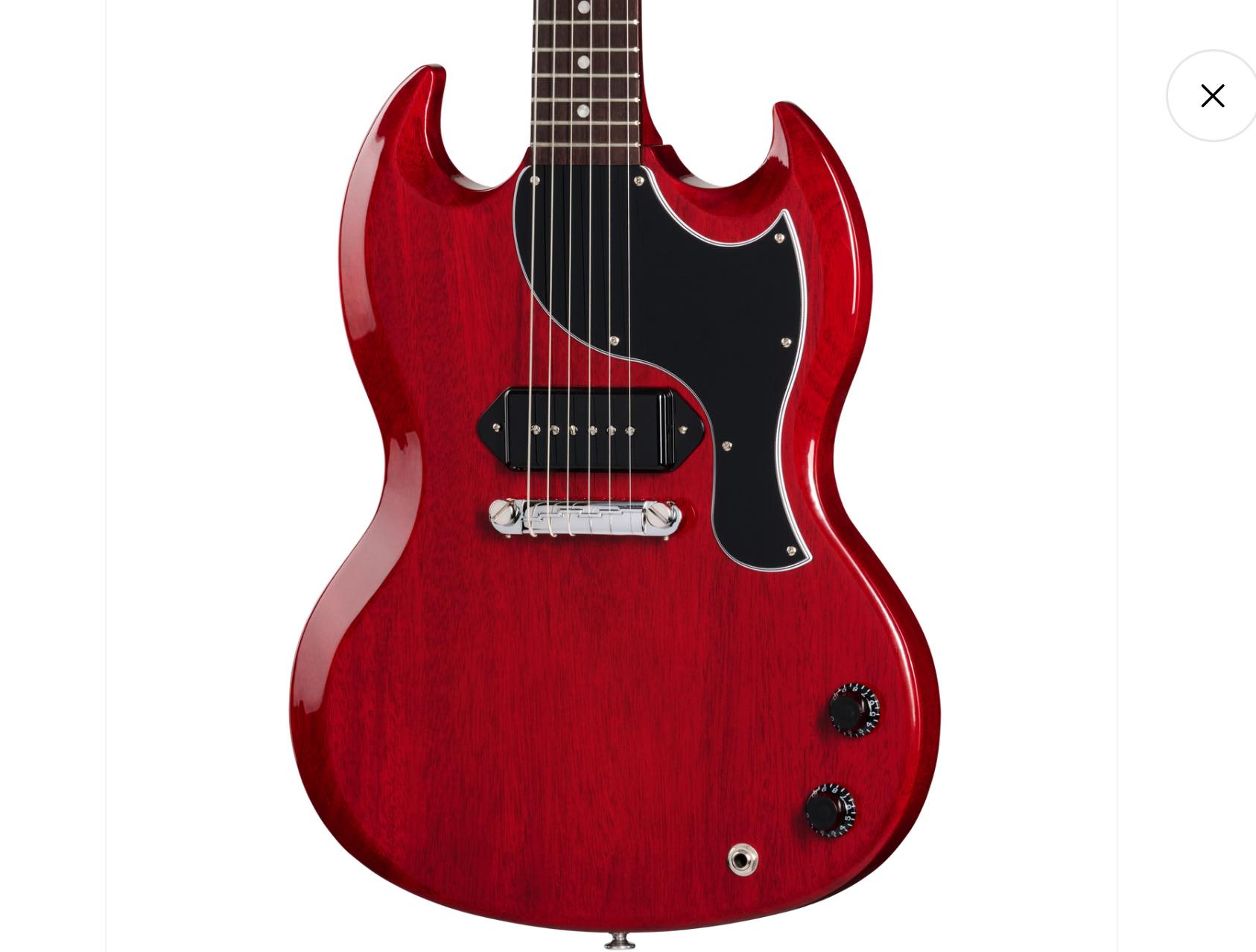 Gibson SG Junior vintage cherry review
