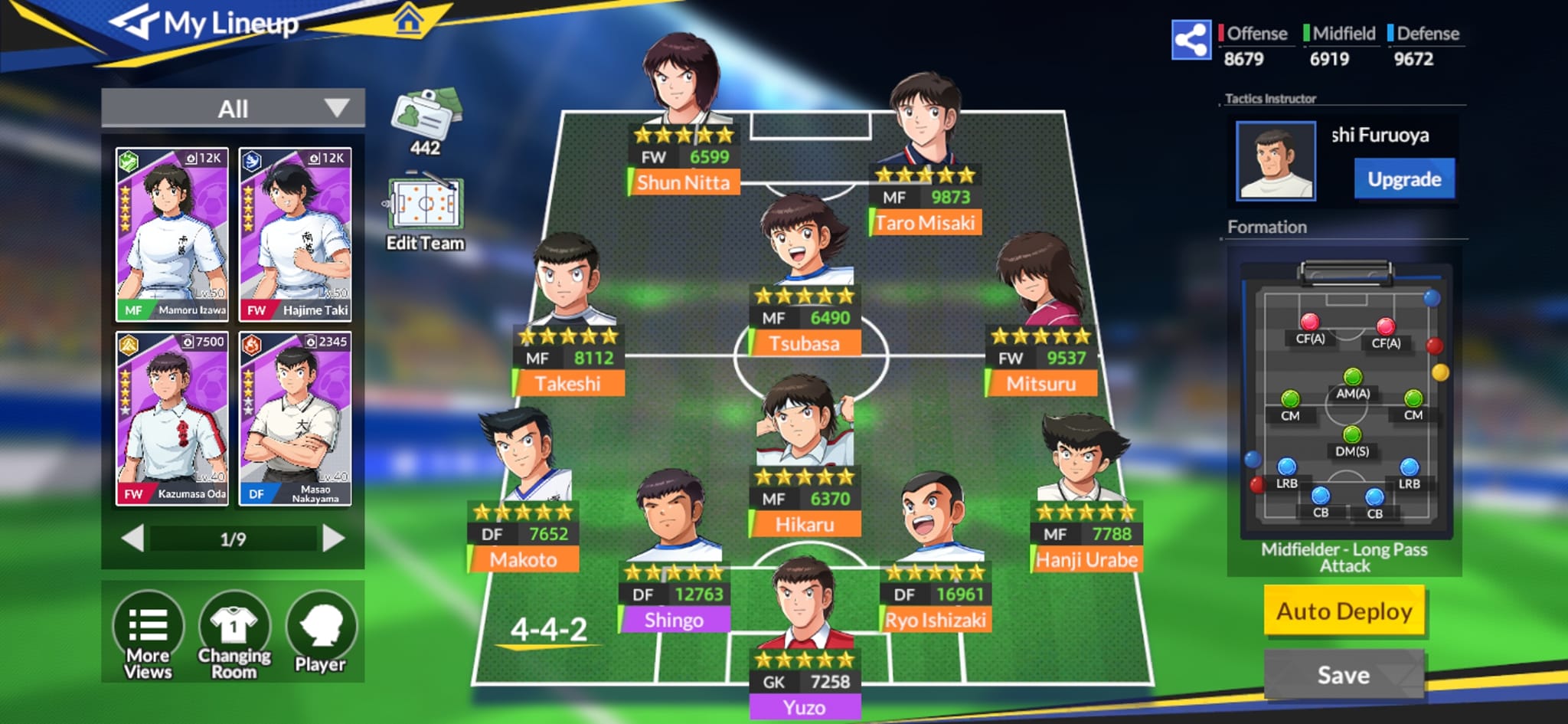 Which Captain Tsubasa formation is better, 433, 4231, or 442?