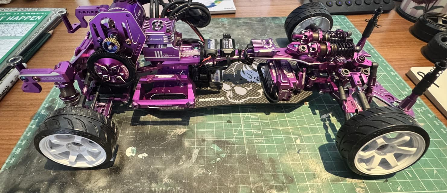 Comparison of overdose galm and shibata grk5r chassis