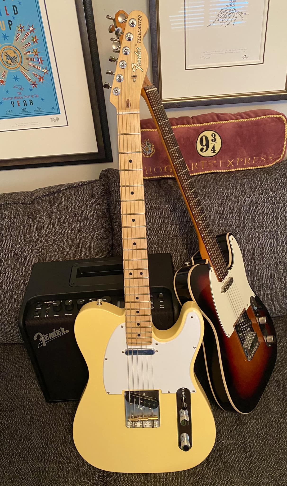 Limited edition Levinson Blade T2 Thinline Telecaster guitar