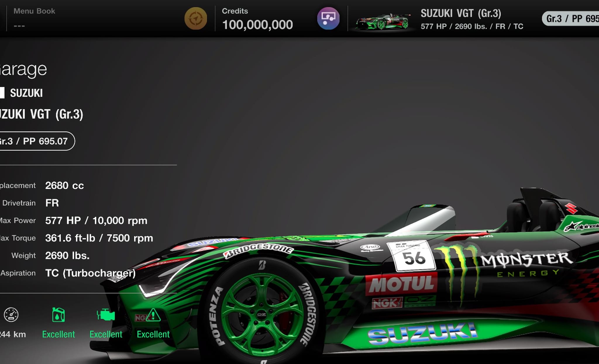 How to unlock credits in Gran Turismo 7 beyond 100,000,000?