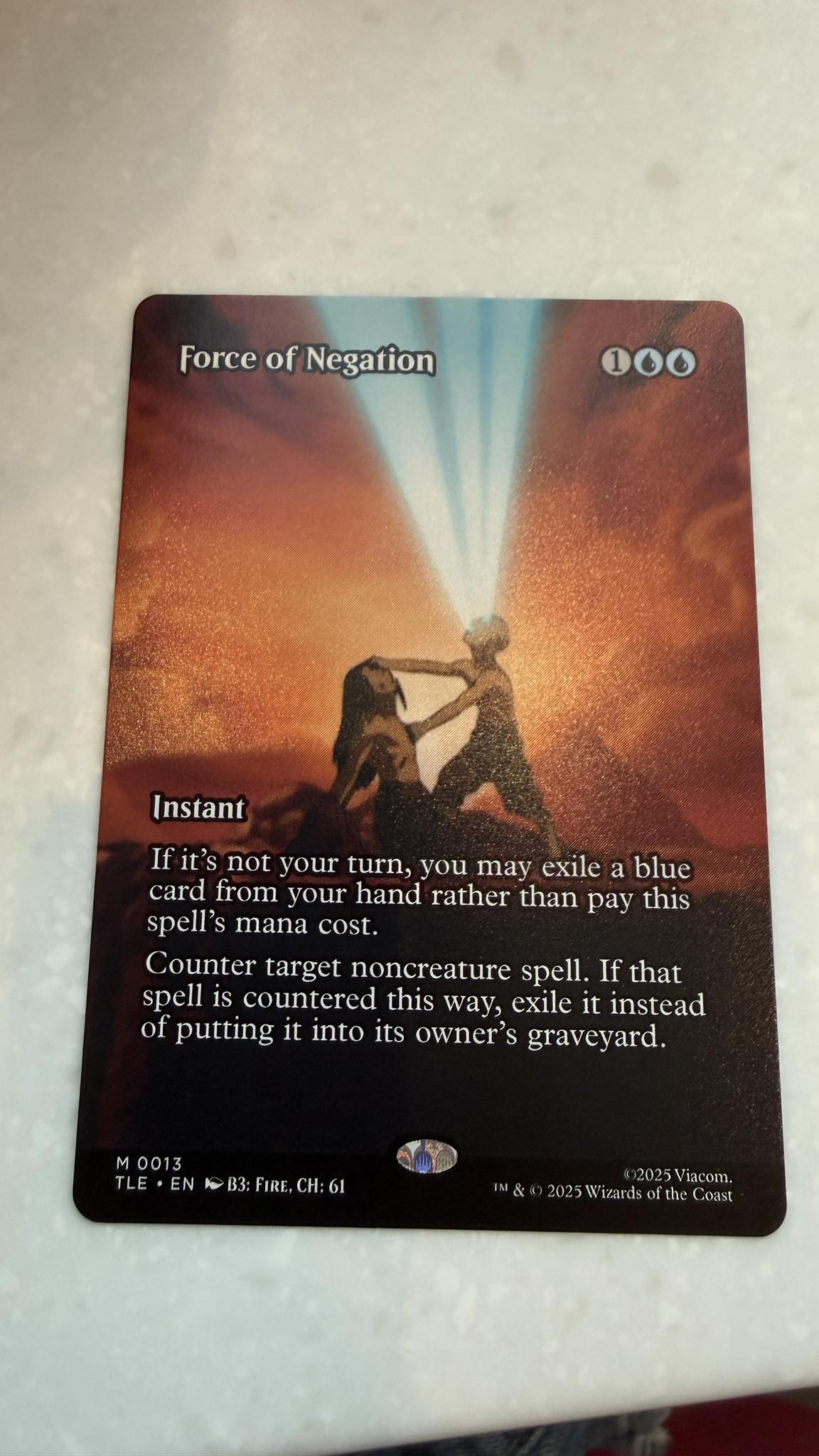 Buying Magic: the Gathering's Force of Negation card