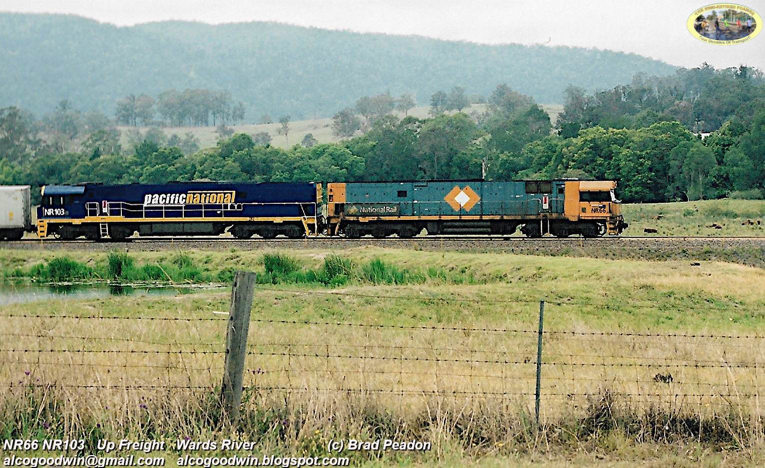NSW Railways - Past and Present | **NR66 NR103 ** **Up Freight ...