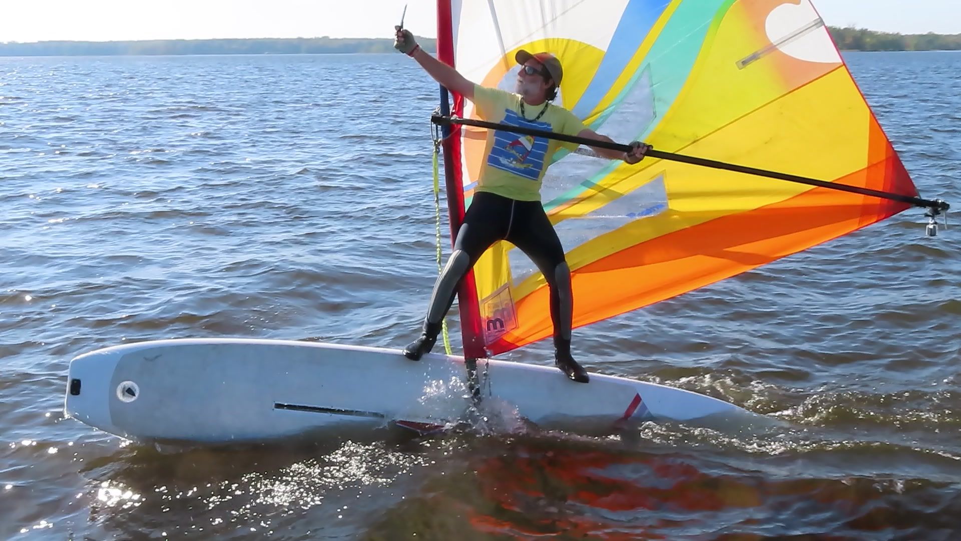 Early 80s windsurfing gear and style