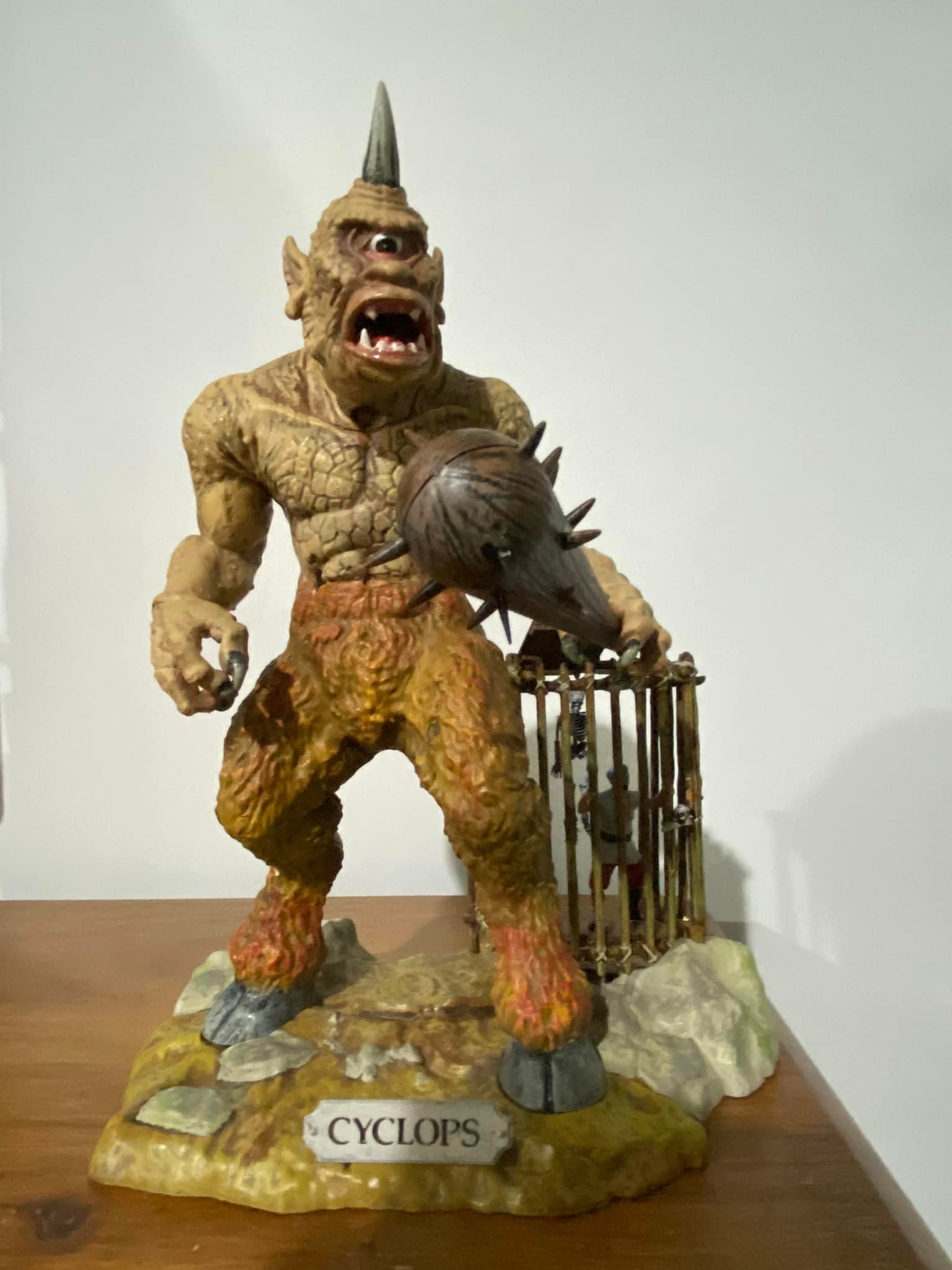 Ray Harryhausen's 7th Voyage Cyclops figure from X-Plus