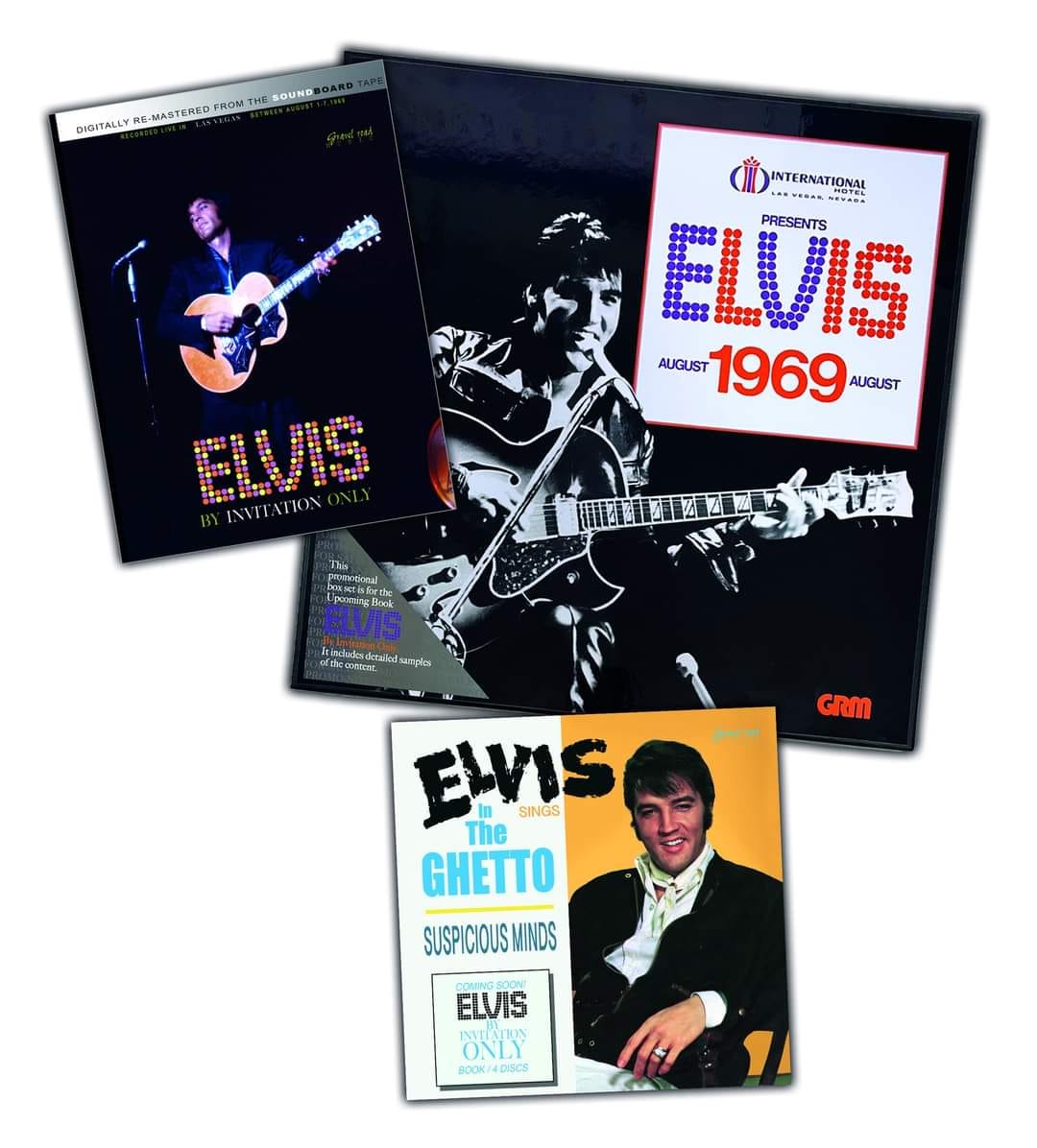 Elvis 1969 boxset with book, CD, and DVD
