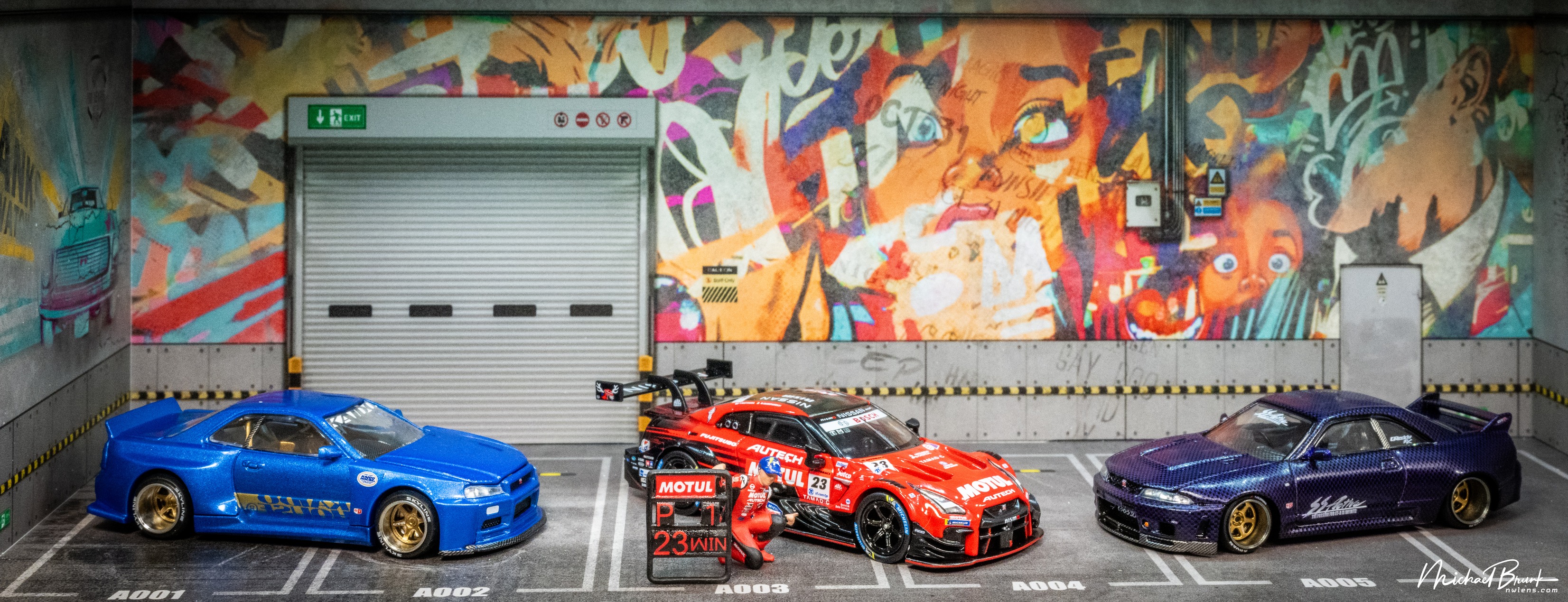 Kaido House debuts in Brazil with exclusive R34 diecast models