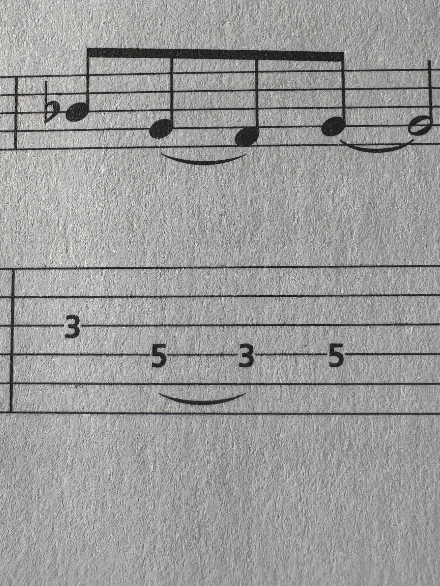 How would you play the 2nd and 3rd notes? Is that a pull-off? | Facebook