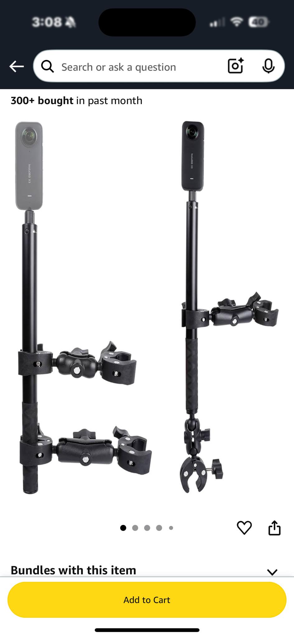 Motorcycle mount recommendations for Insta 360 X5