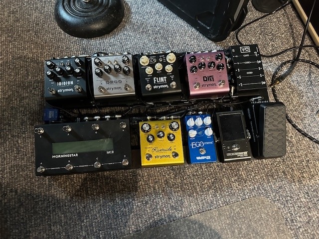What changes would you make to this Strymon pedalboard signal chain?