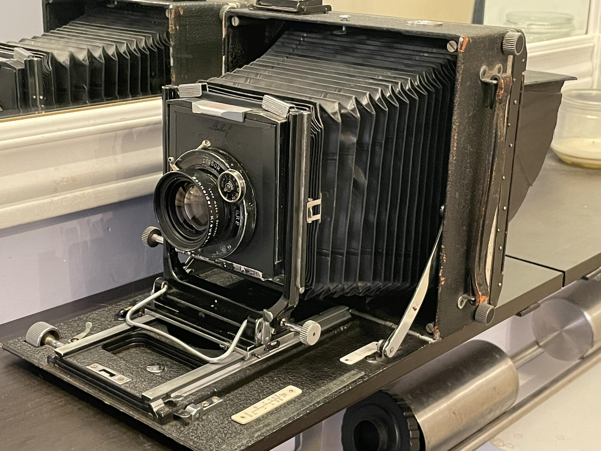 Polaroid linhof camera 23/6x9 BACK