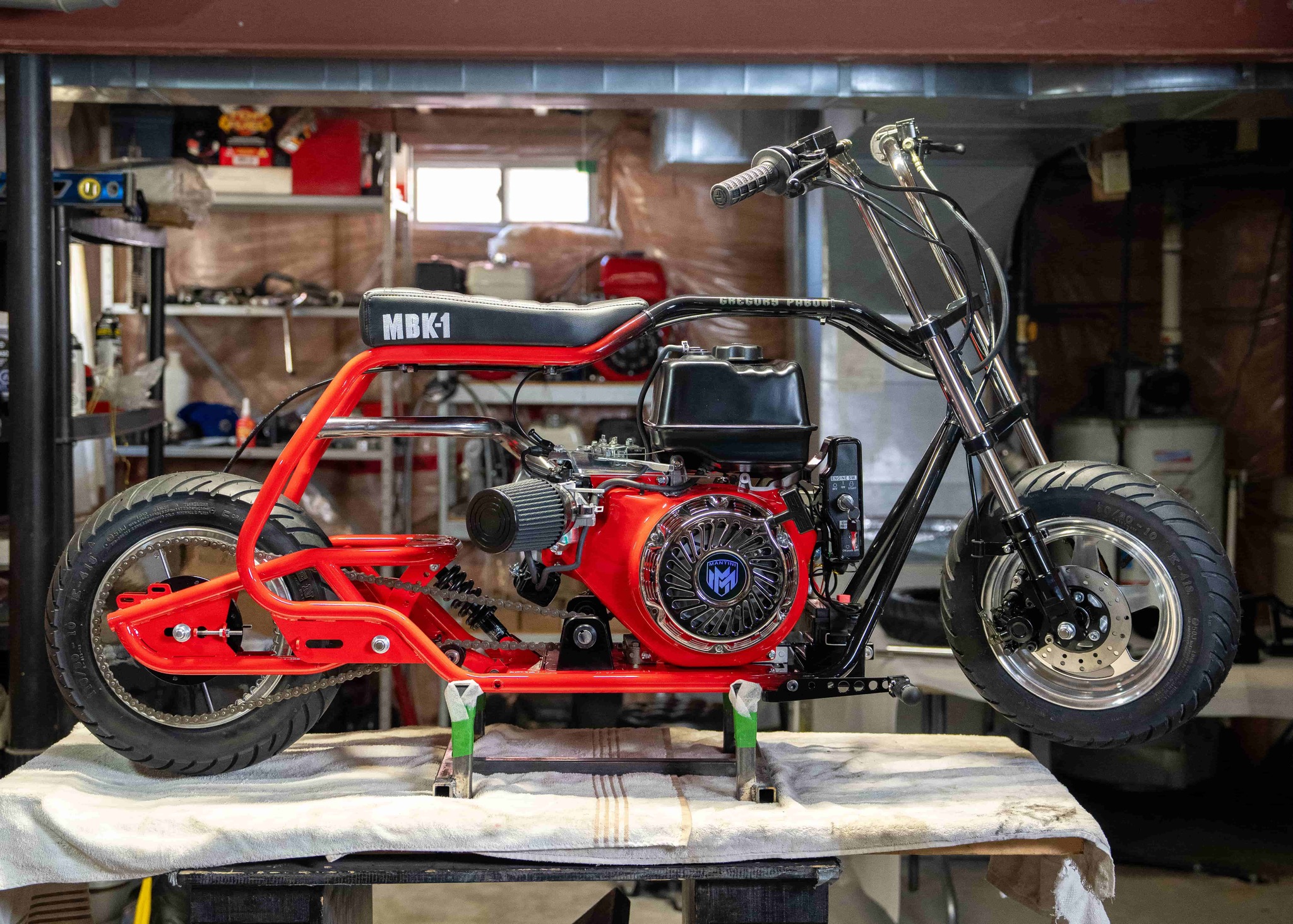 たかゆき Custom Mini Bike Build and Tribute to Gregory Pabon