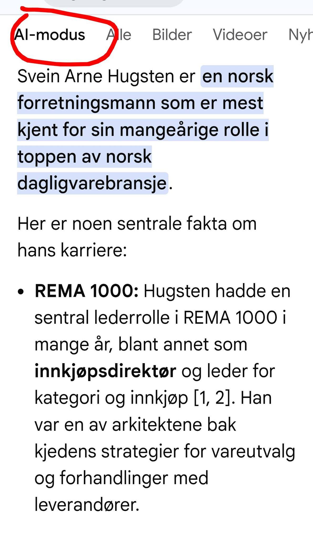 AI æ sikkert fine greier og dæ virke... - Svein Arne Hugsten | Facebook