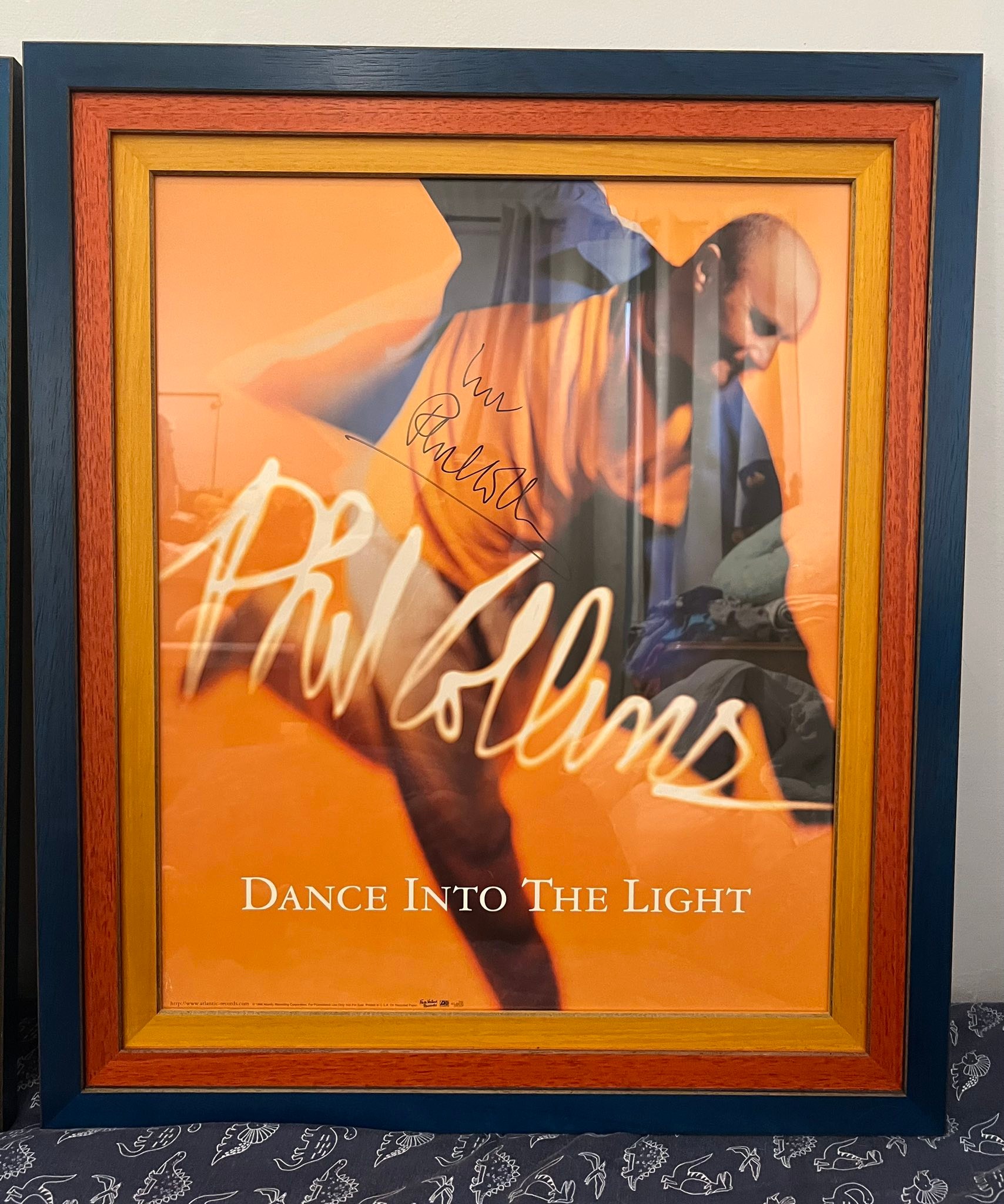 Phil Collins 1996 Dance Into The Light promo posters