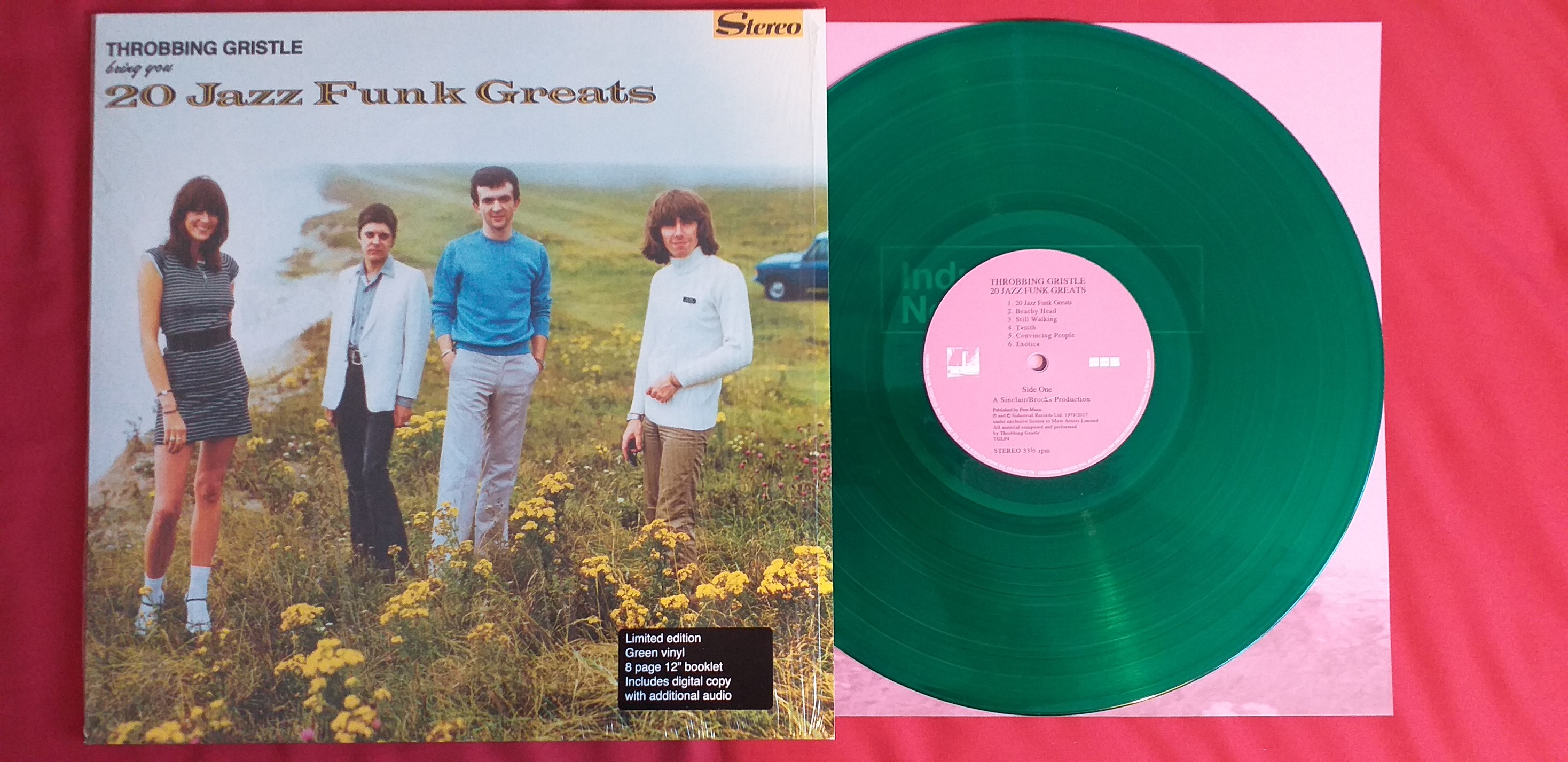 Throbbing Gristle - 20 Jazz Funk Greats 2017 Europe limited 