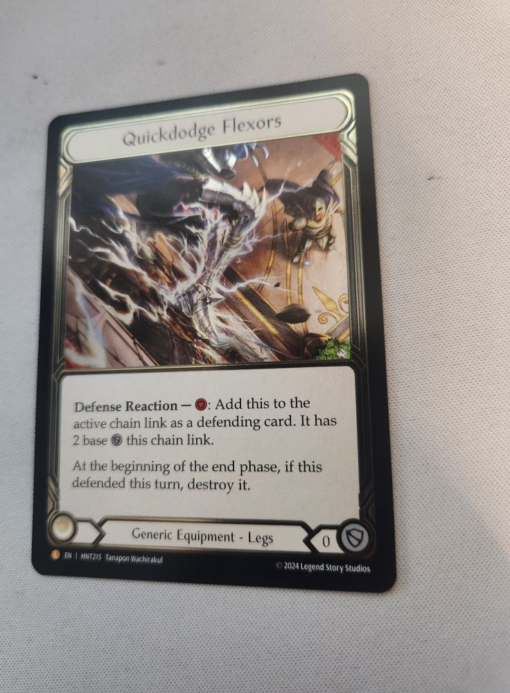 First gold pack opening in Flesh and Blood TCG