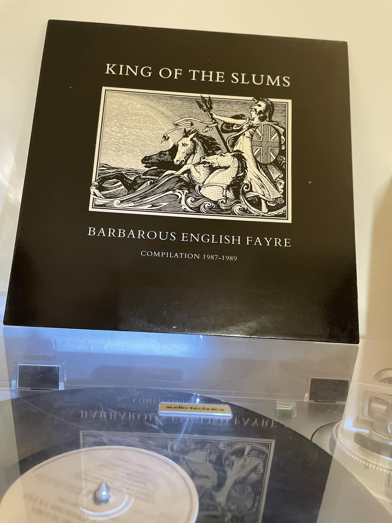 King of the Slums. Barbarous English Fayre. 1989. Play Hard Records