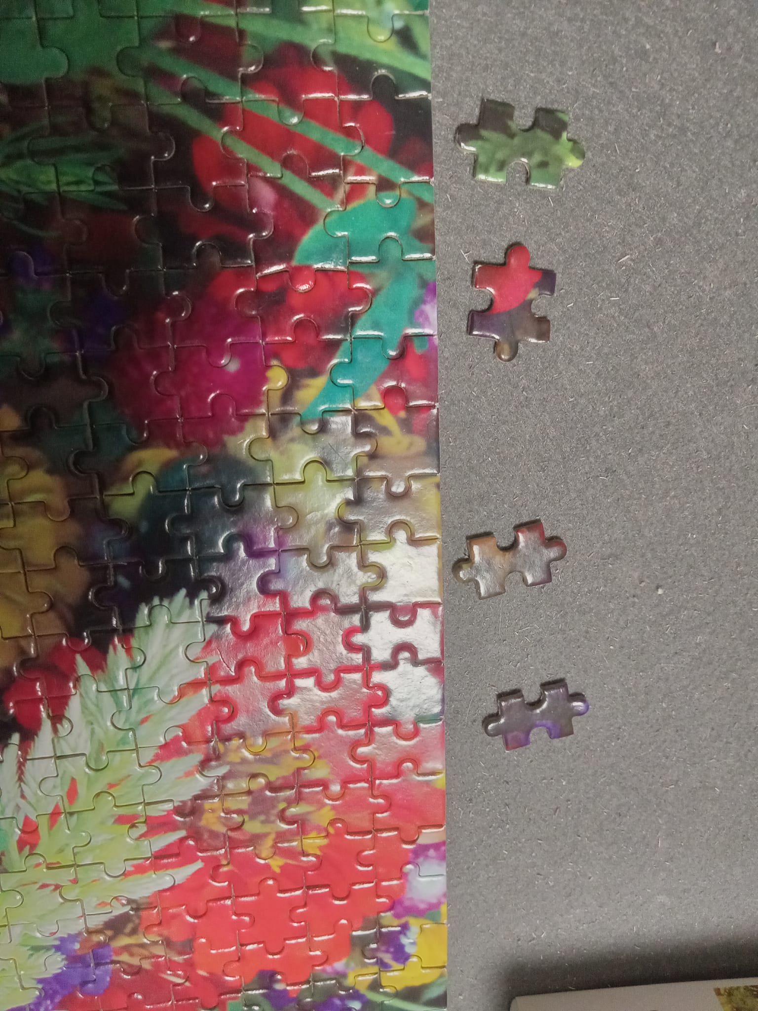 Puzzle 2000 Pièces MB Puzzle - Thème Perroquet Art - 100% Complet Occasion