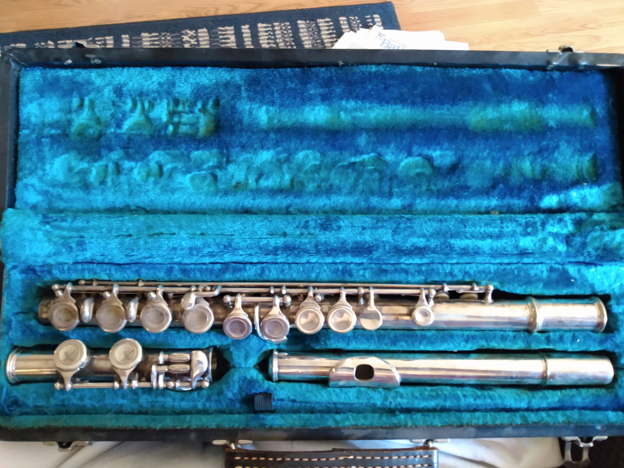 Any info on a pearl nst-97 flute with no silver stamp