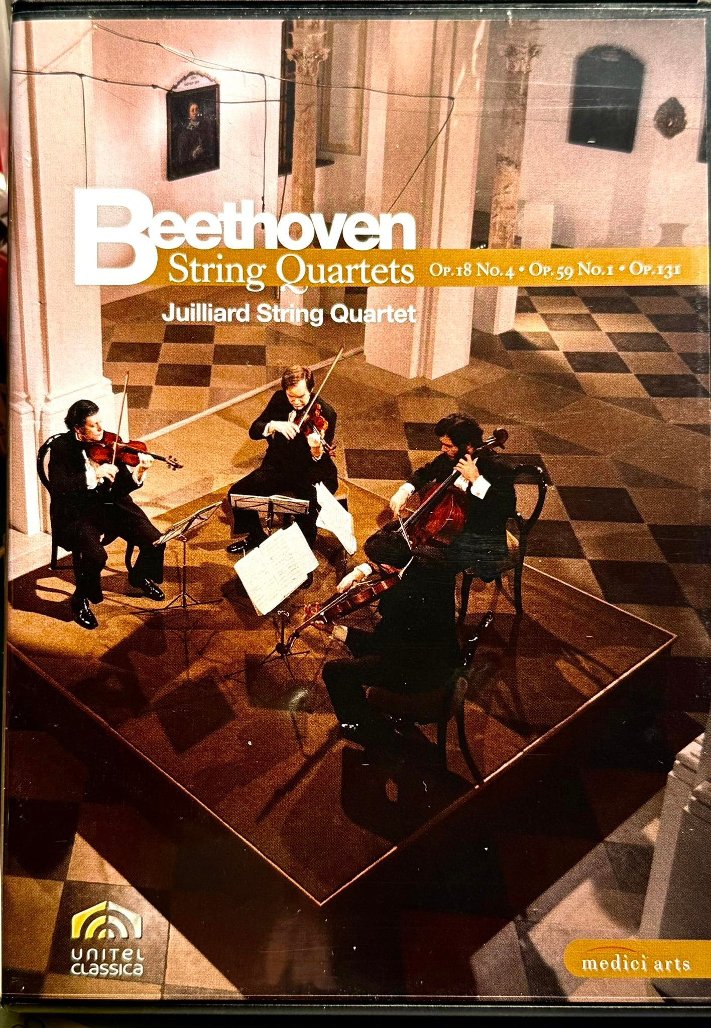 Juilliard String Quartet plays Beethoven string quartets
