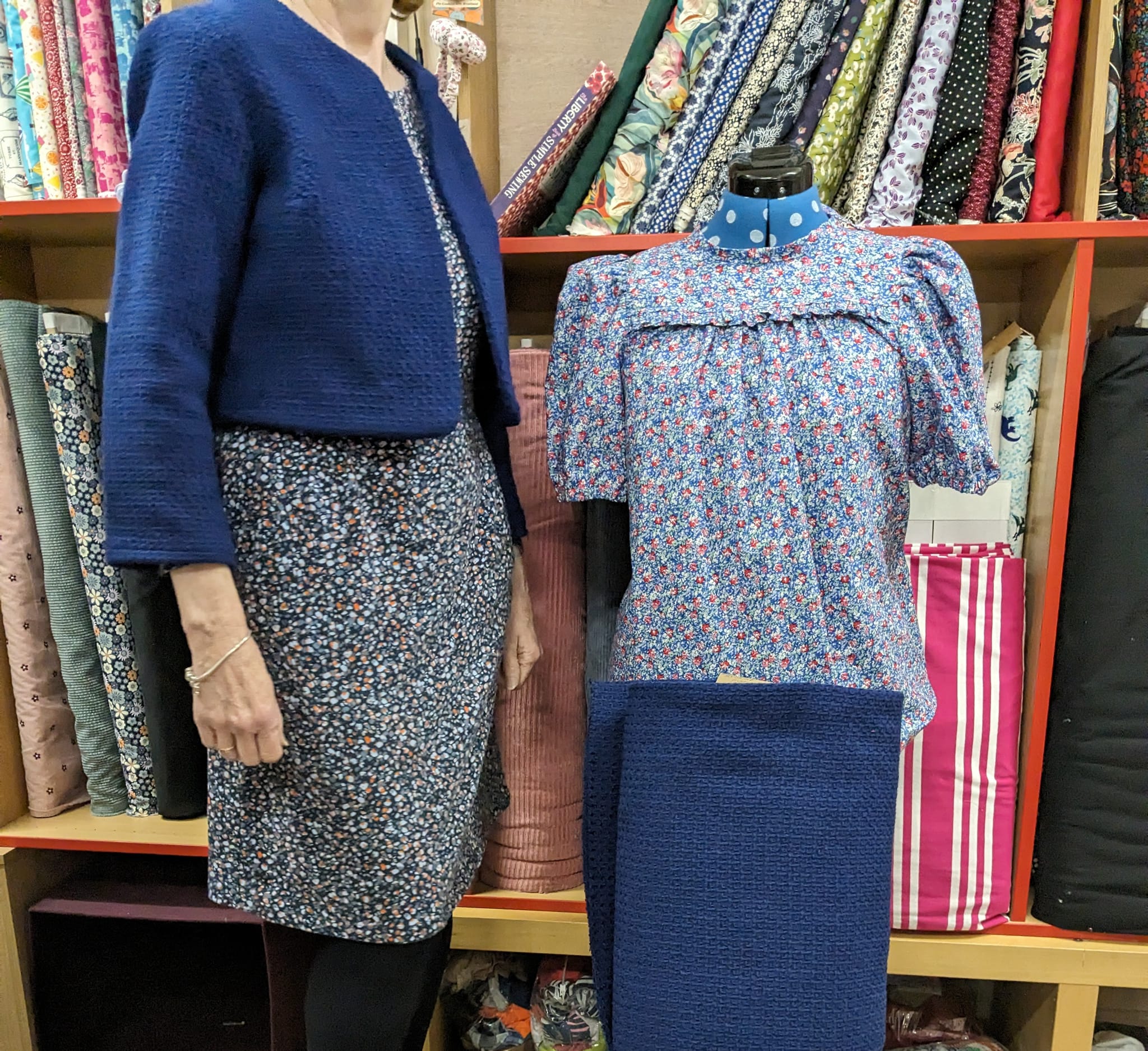 The latest two fabrics made up x