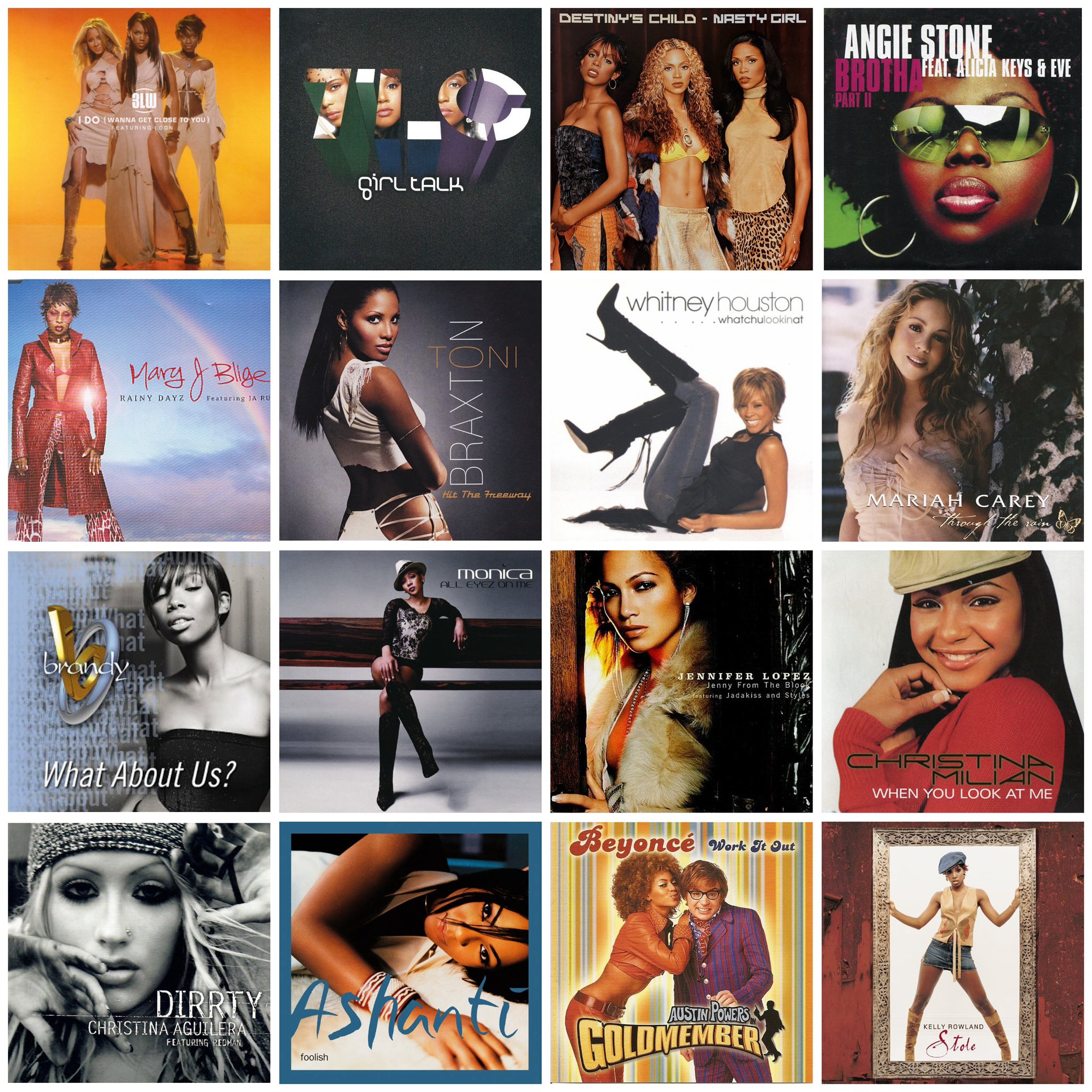 What were the best female songs of 2002?