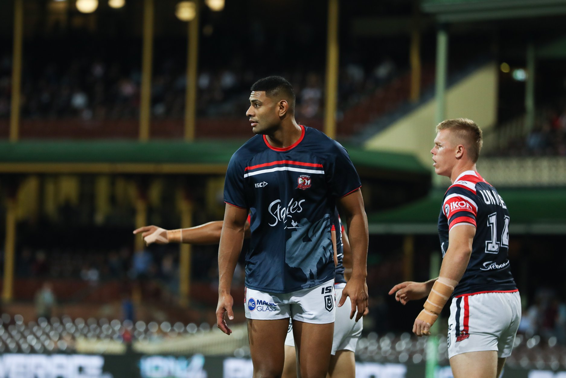 Sydney Roosters - Warm up is complete, now it's time to do...
